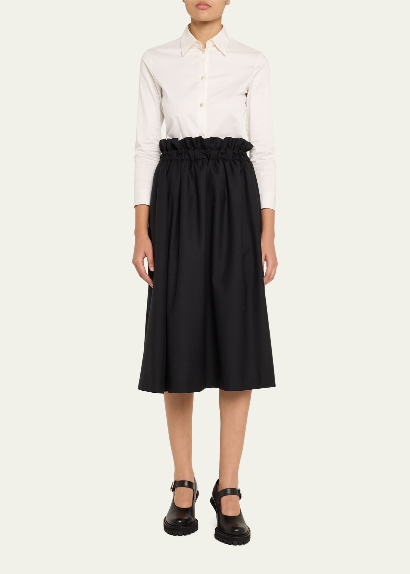 x Kids Love Gaite Leather Mary Jane Pumps - Thumbnail 3