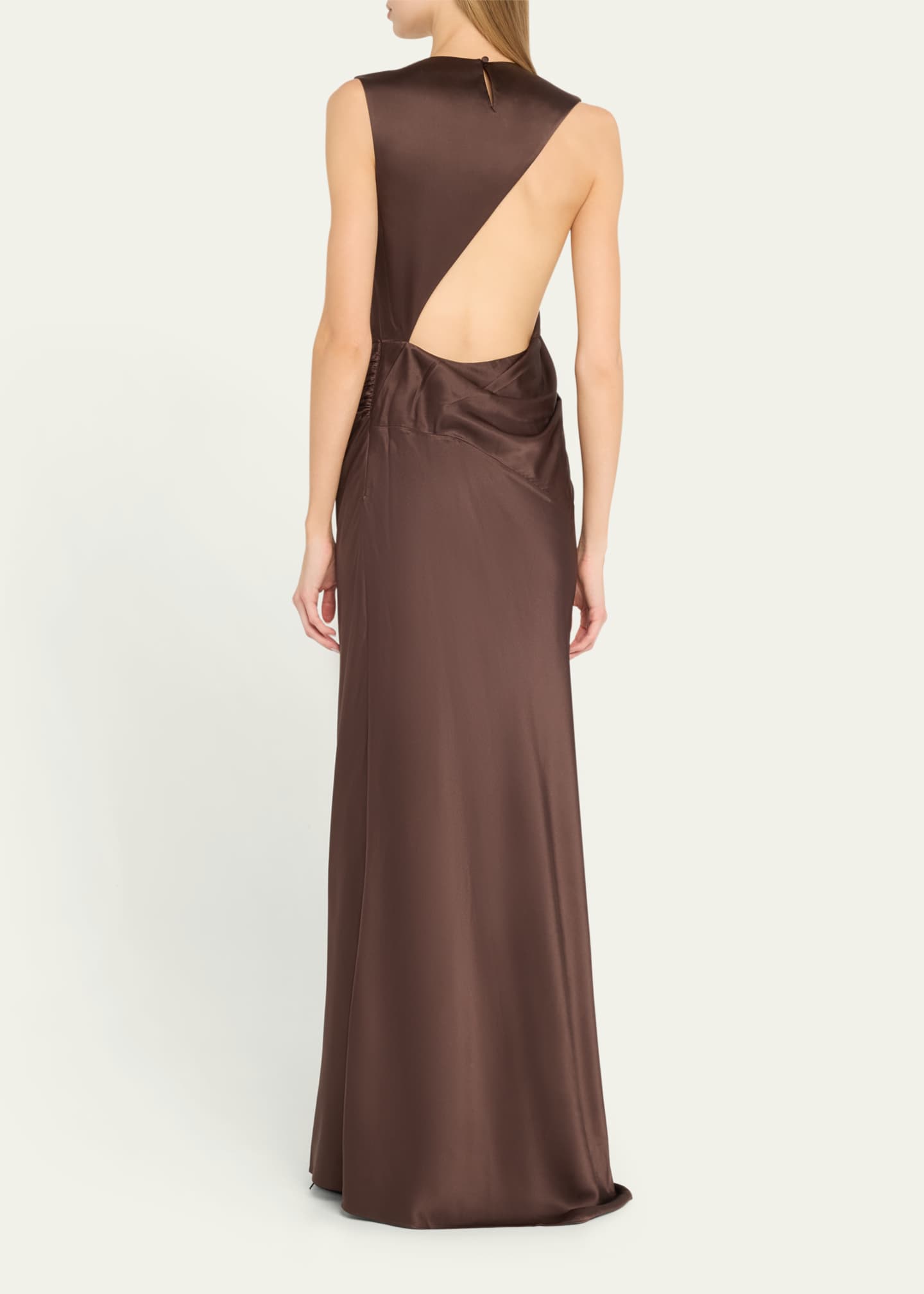 Tove Anwen Draped Silk Dress Image 3 of 5