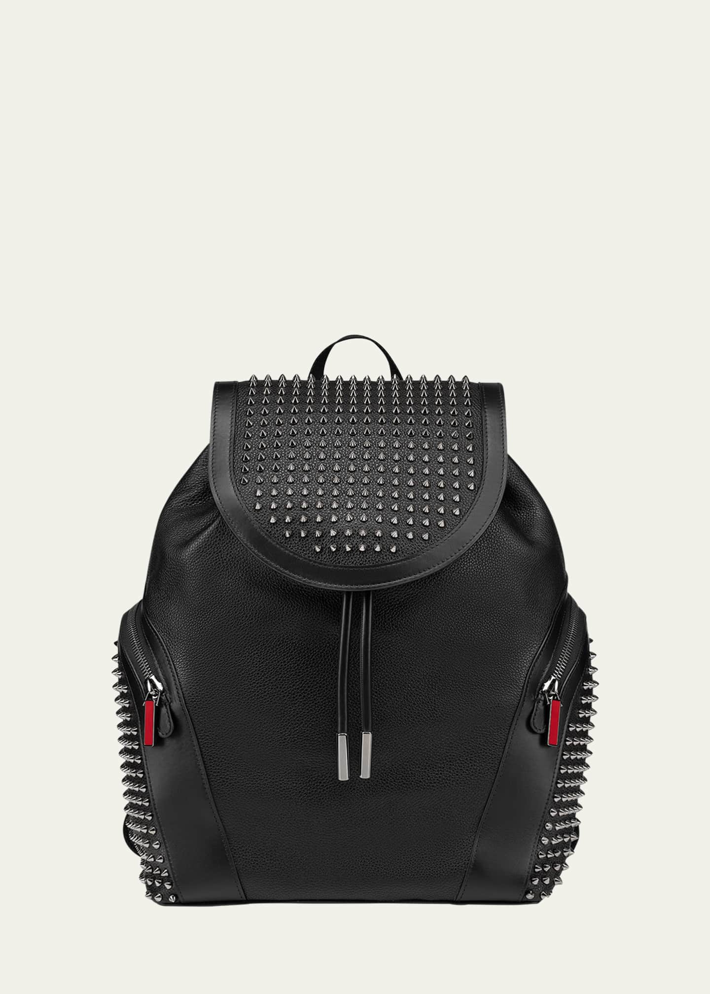 Christian Louboutin Men's Funky Spikes Leather Backpack Image 1 of 4