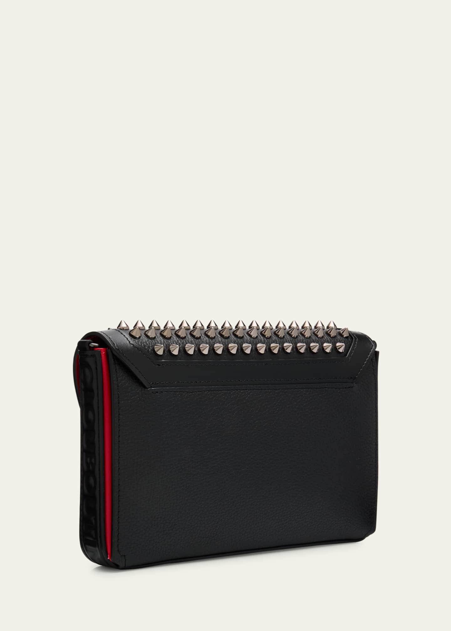 Christian Louboutin Men's Funky Empire Spikes Wallet on Strap Image 3 of 6