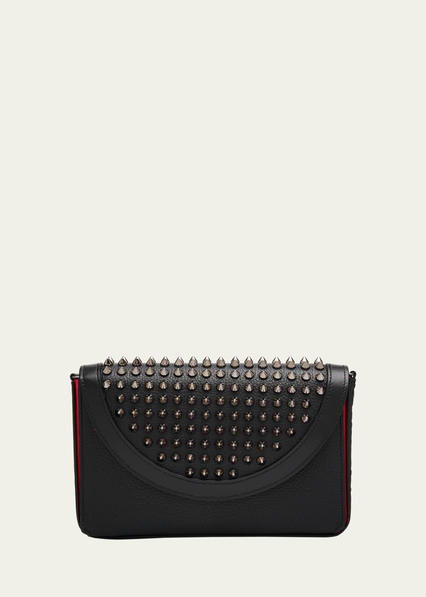 Christian Louboutin Men's Funky Empire Spikes Wallet on Strap Image 1 of 6
