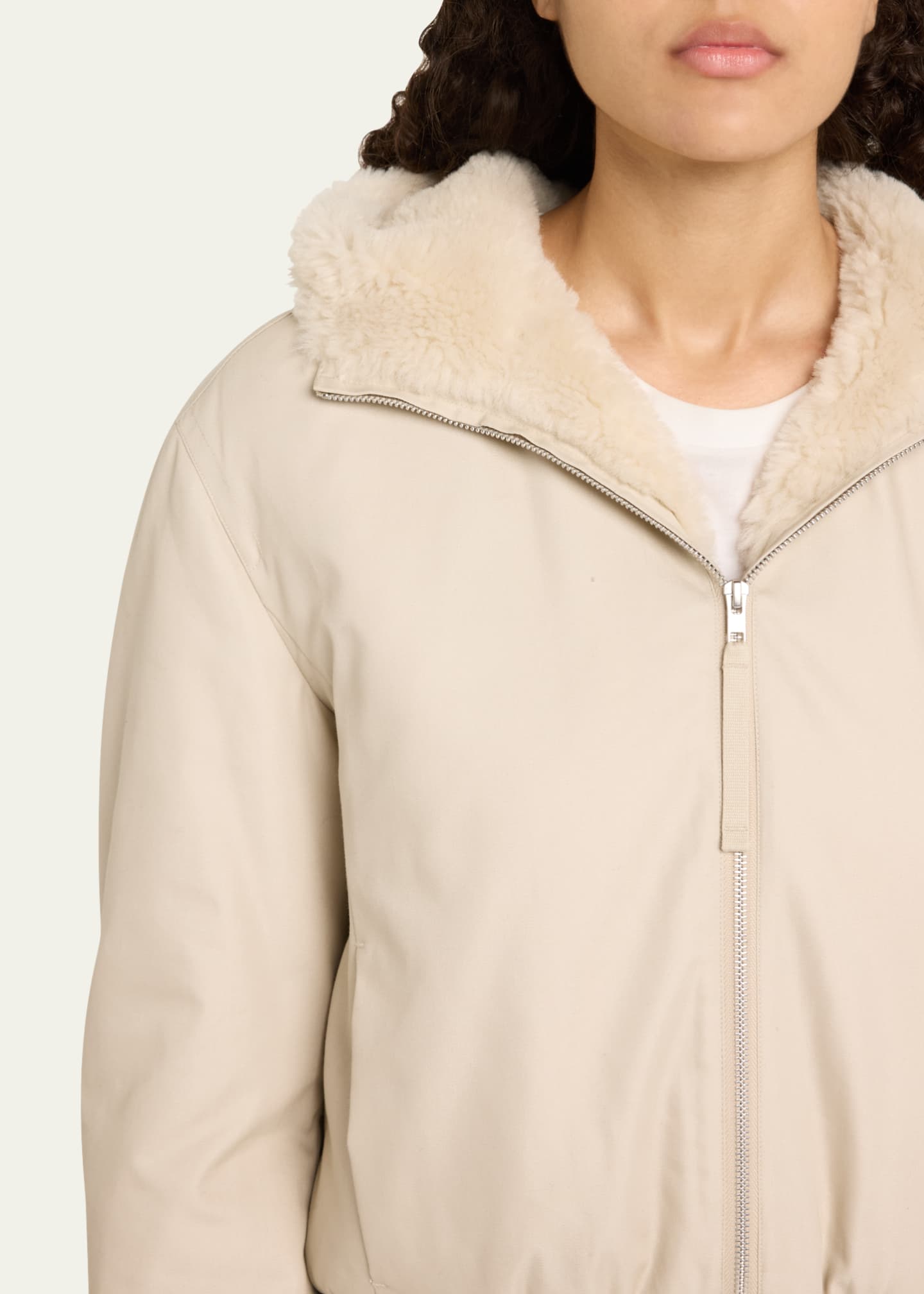 Vince hooded bomber jacket on sale