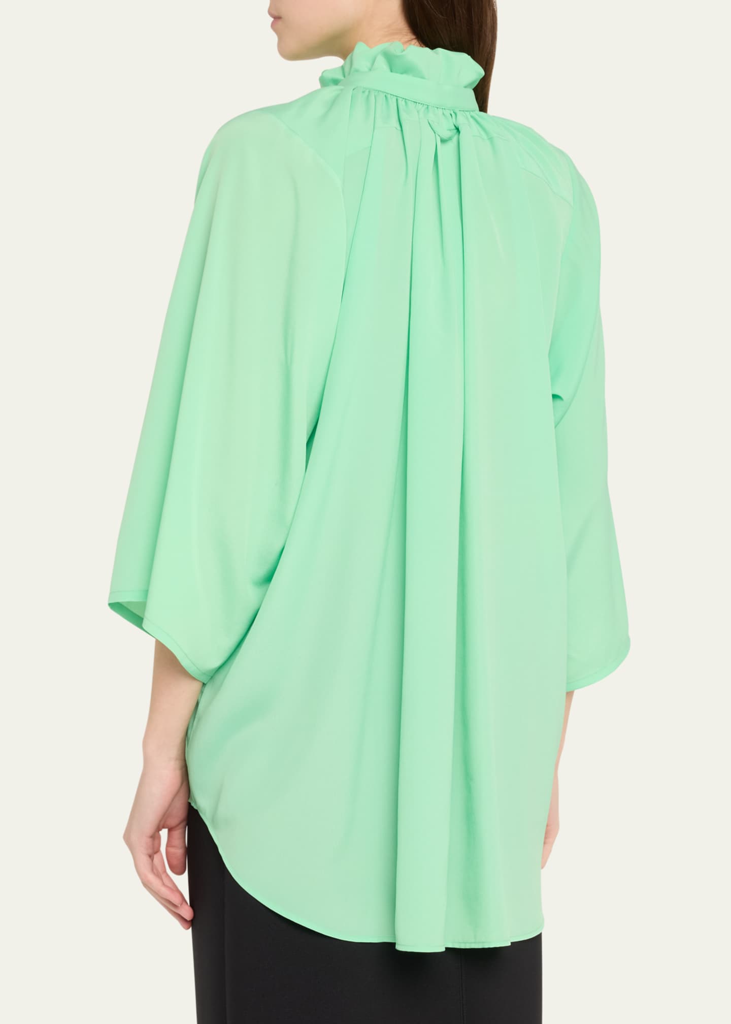 Marie Adam-Leenaerdt Ruffled Collar Blouse Image 3 of 5