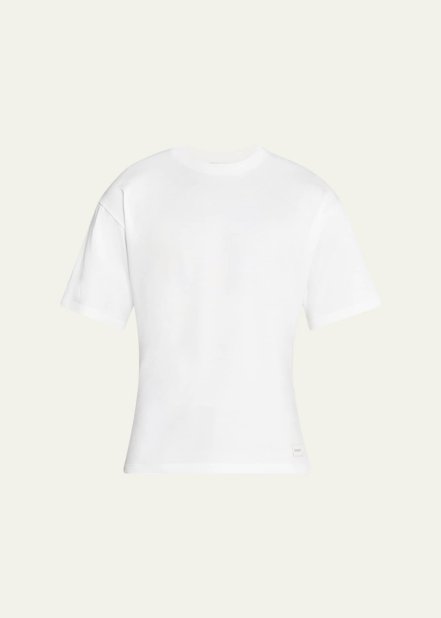 Saint Laurent Men's T-Shirt with Logo Patch Image 1 of 5