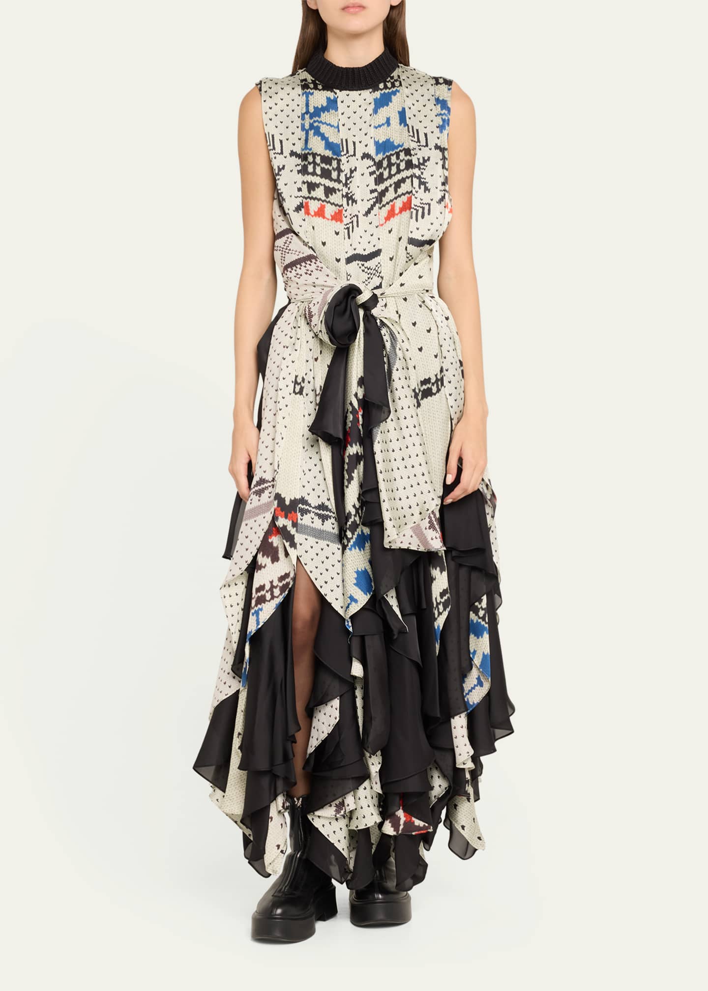 Sacai dress discount