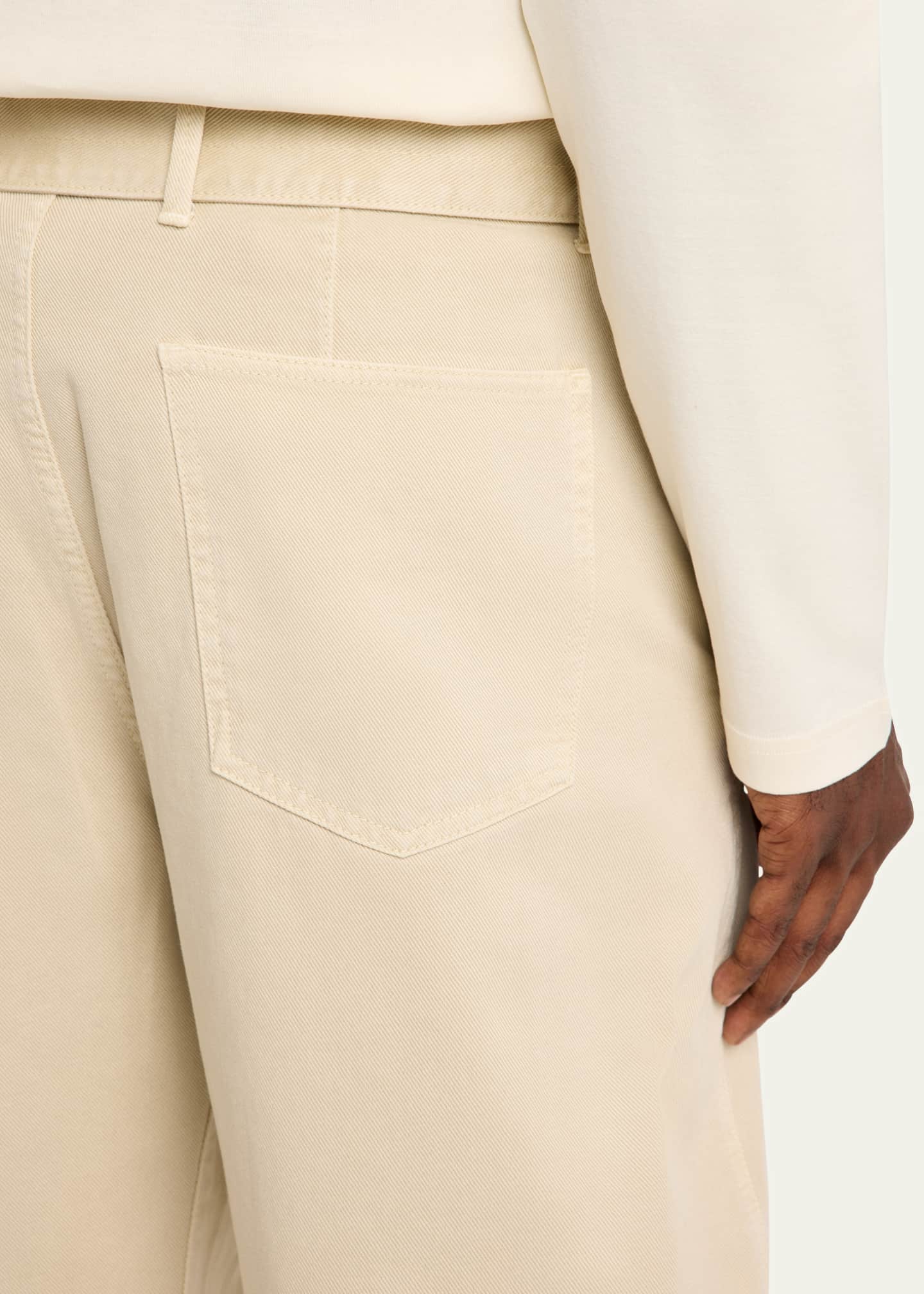 LEMAIRE Men's Twisted Jeans with Self Belt Image 5 of 5