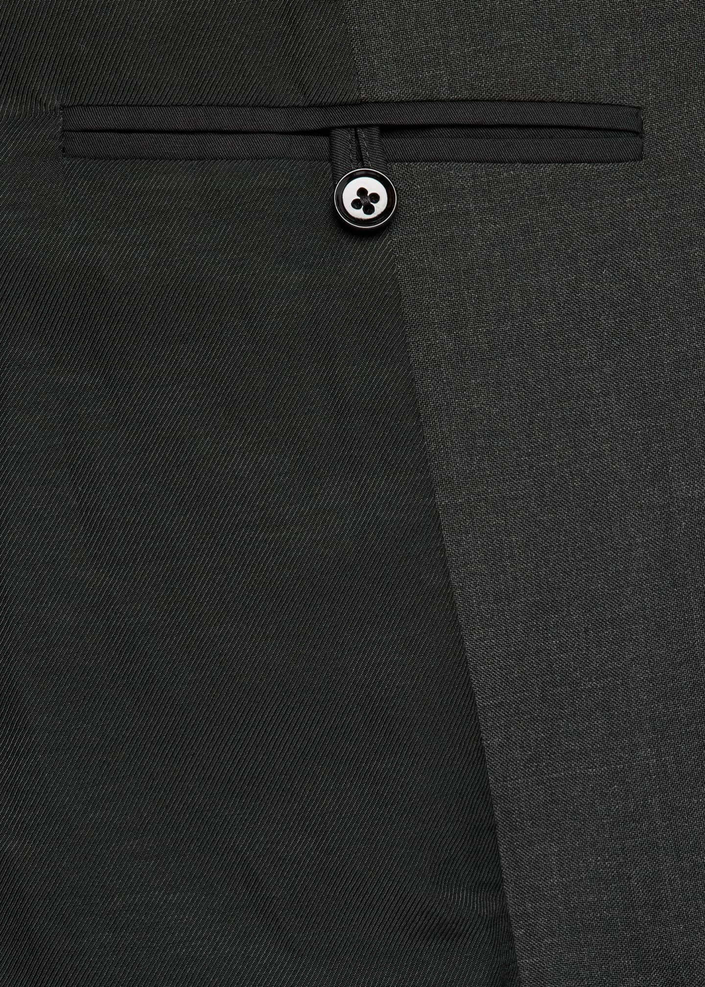 LEMAIRE Men's Maxi Asymmetric Sport Coat Image 6 of 8