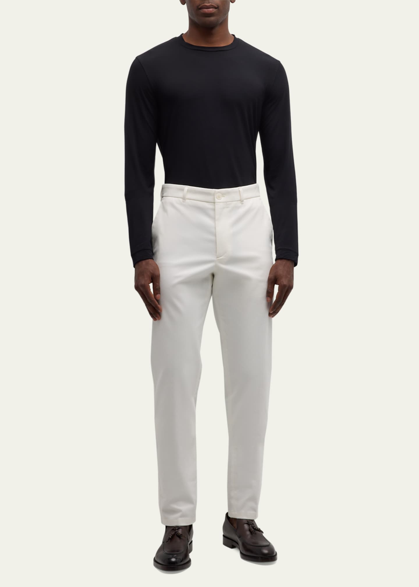 Giorgio Armani Men's Mr. Armani Solid T-Shirt Image 2 of 5