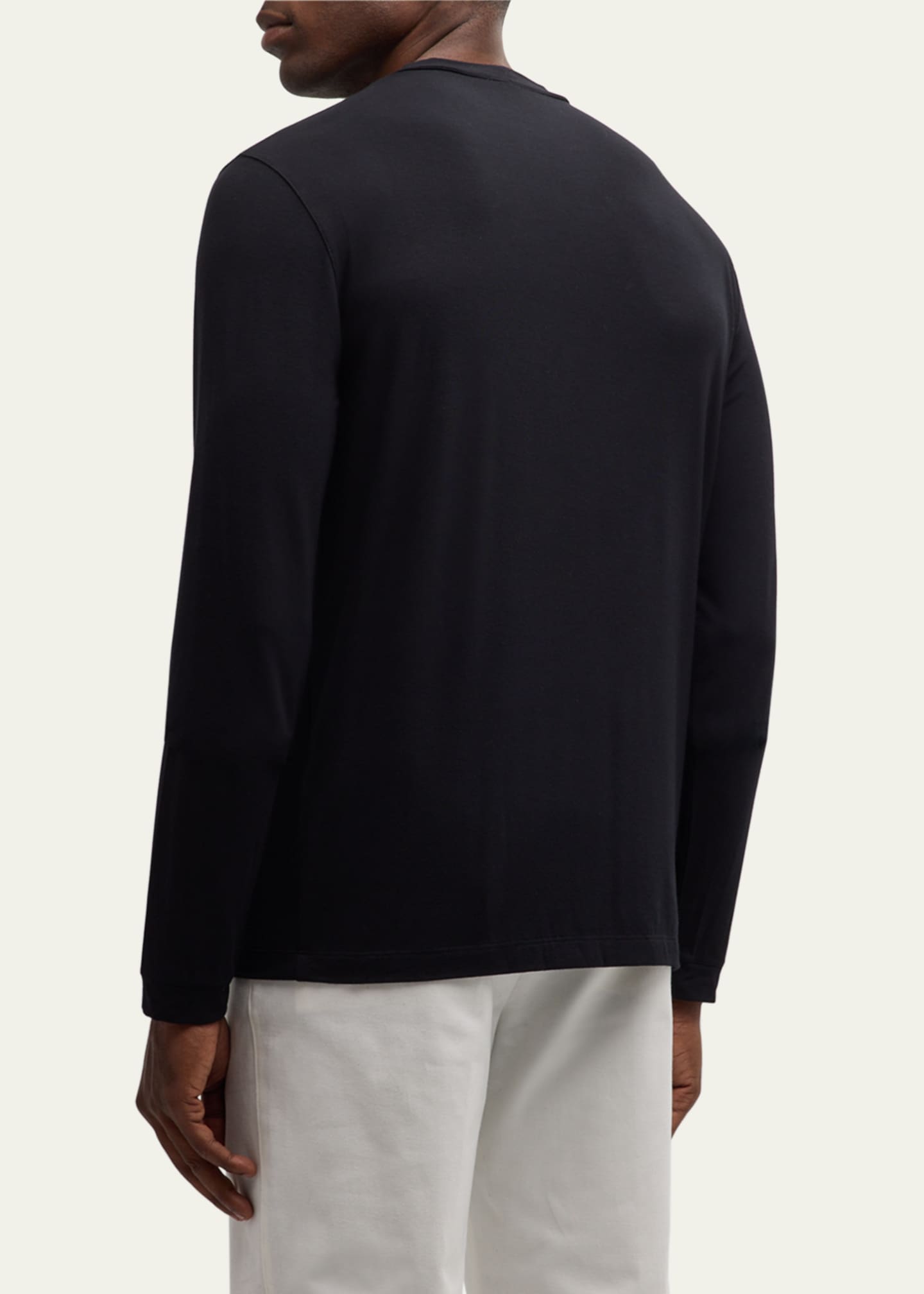 Giorgio Armani Men's Mr. Armani Solid T-Shirt Image 3 of 5
