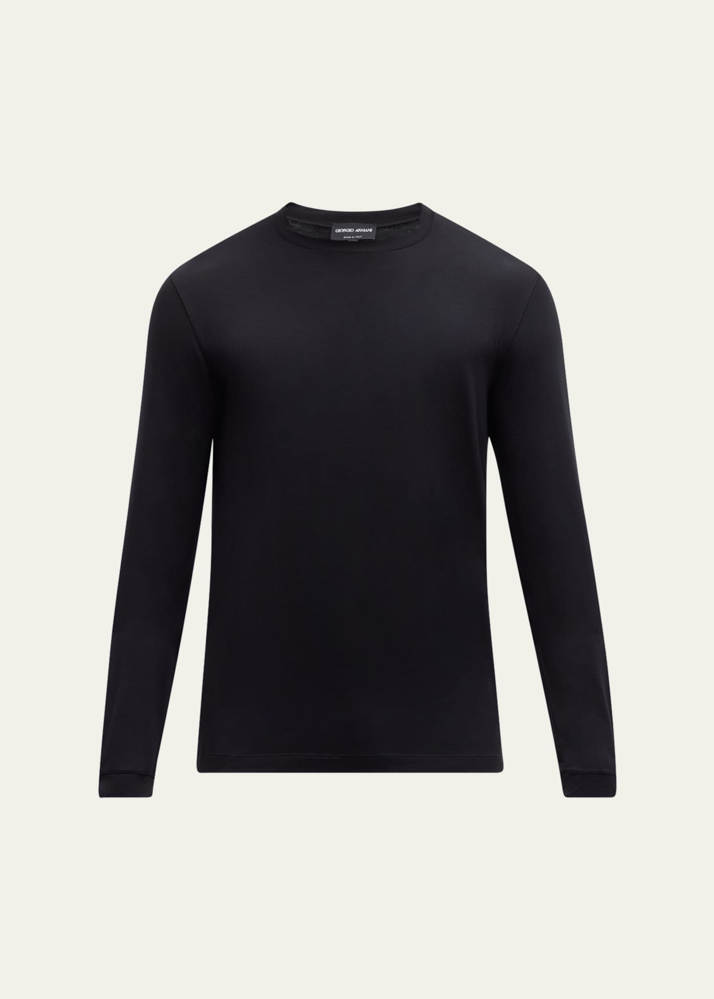 Giorgio Armani Men's Mr. Armani Solid T-Shirt Image 1 of 5