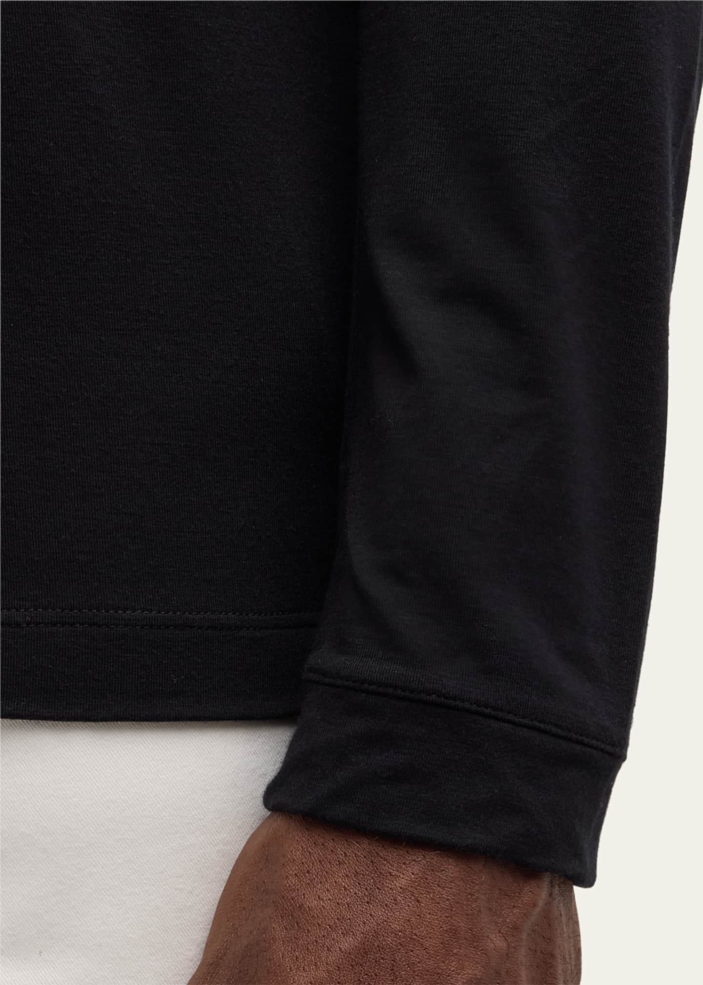 Giorgio Armani Men's Mr. Armani Solid T-Shirt Image 5 of 5