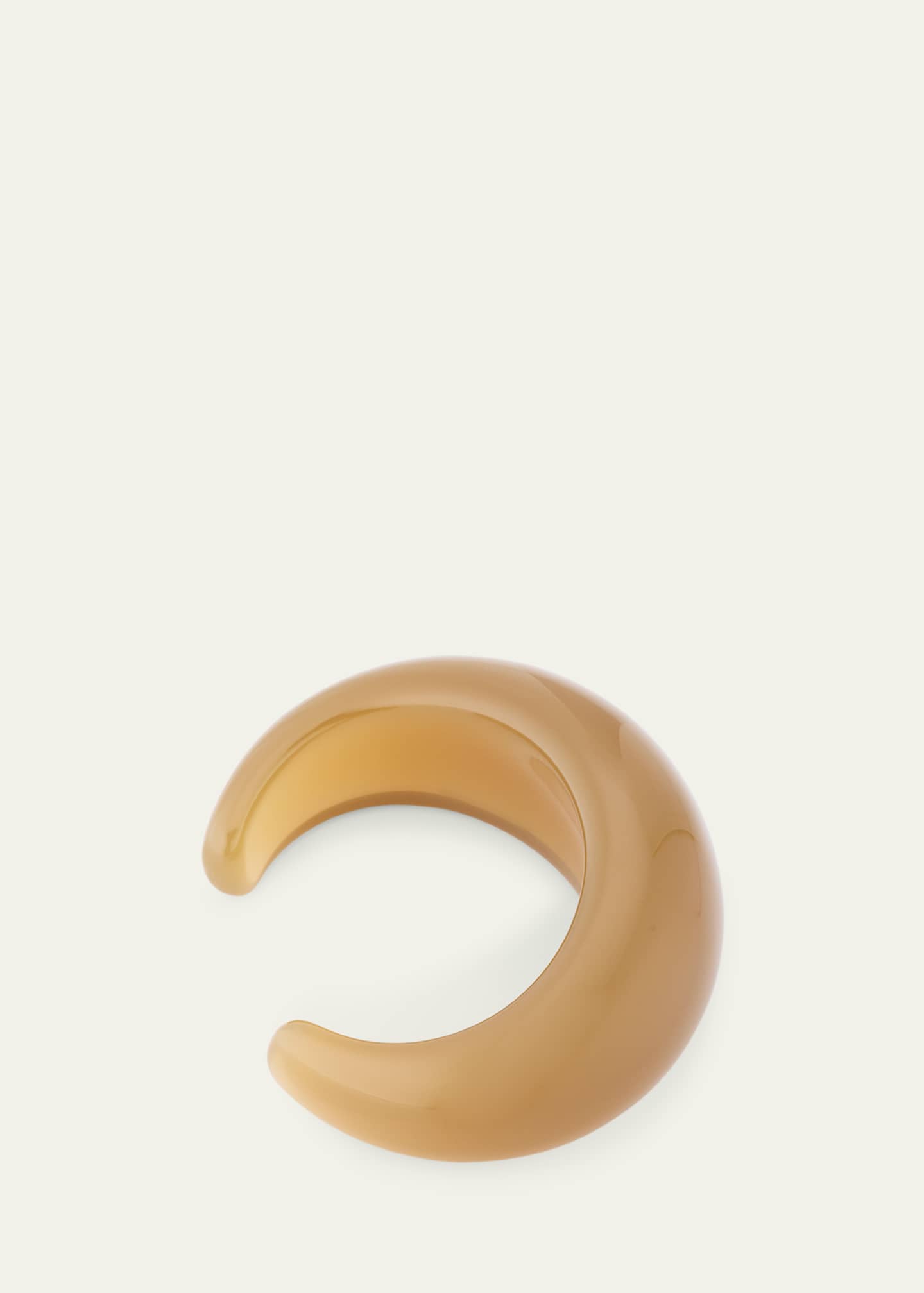 Saint Laurent Bumpy Moon Resin Bracelet Image 4 of 4