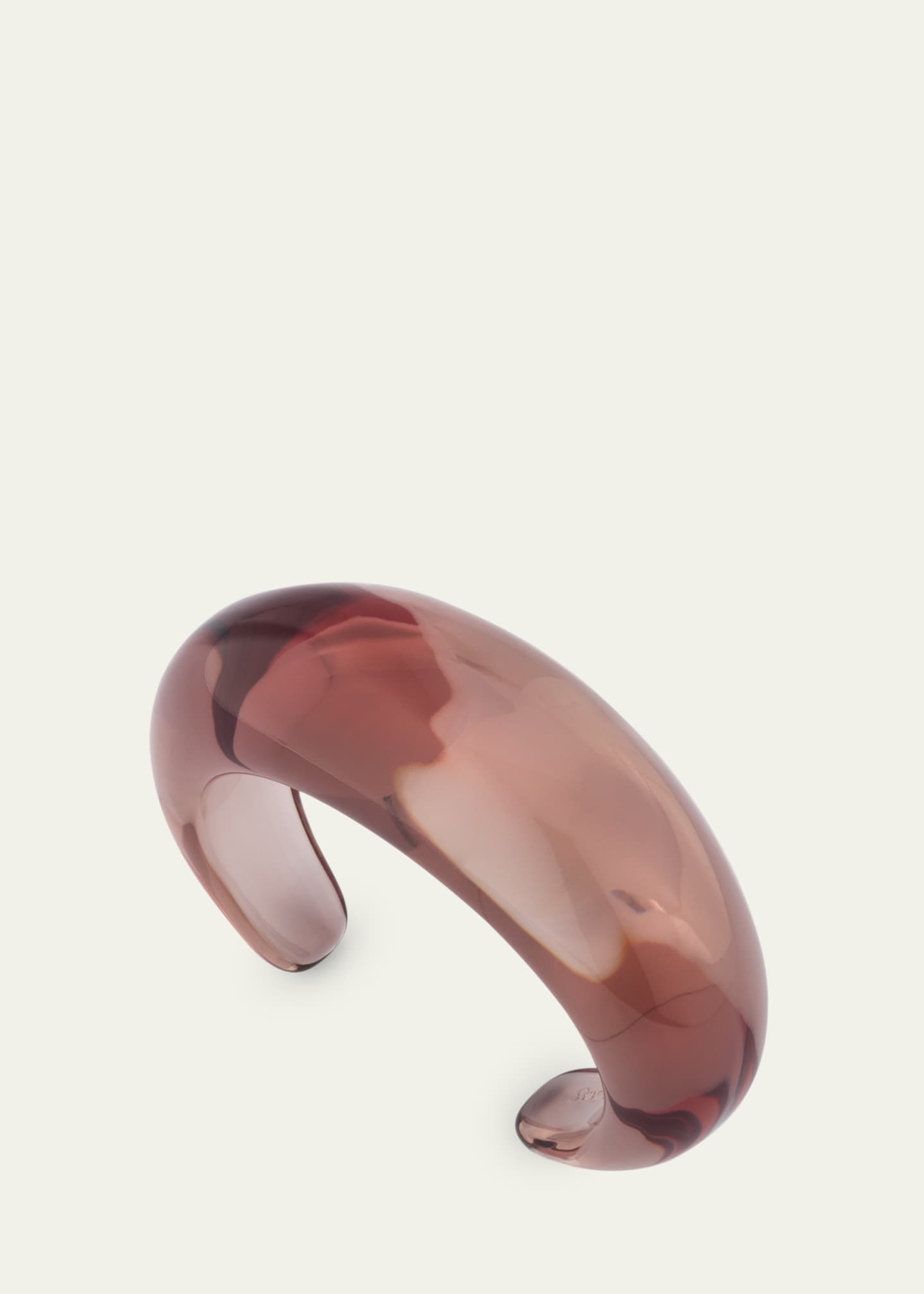 Saint Laurent Bumpy Moon Resin Bracelet Image 3 of 4