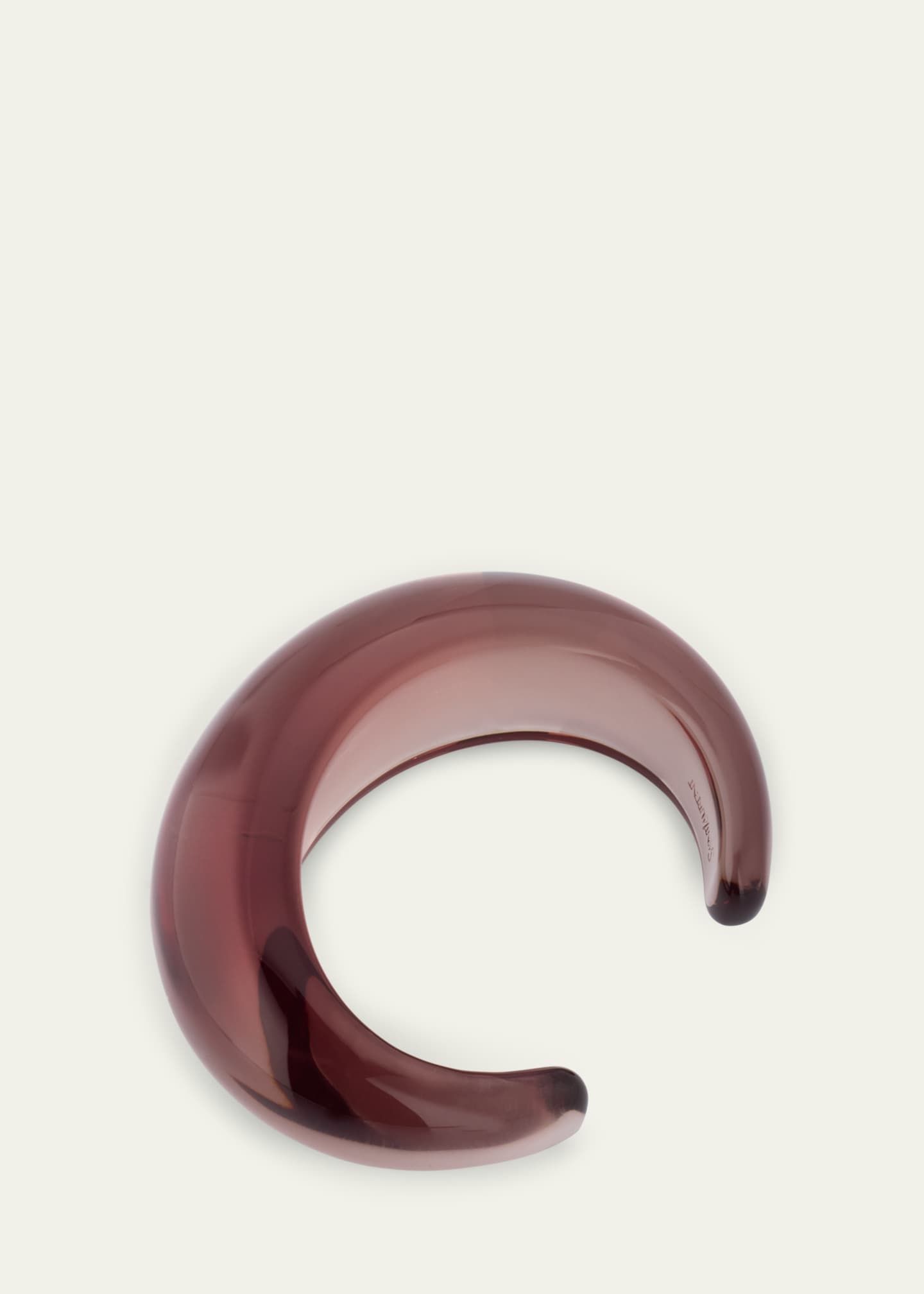 Saint Laurent Bumpy Moon Resin Bracelet Image 4 of 4