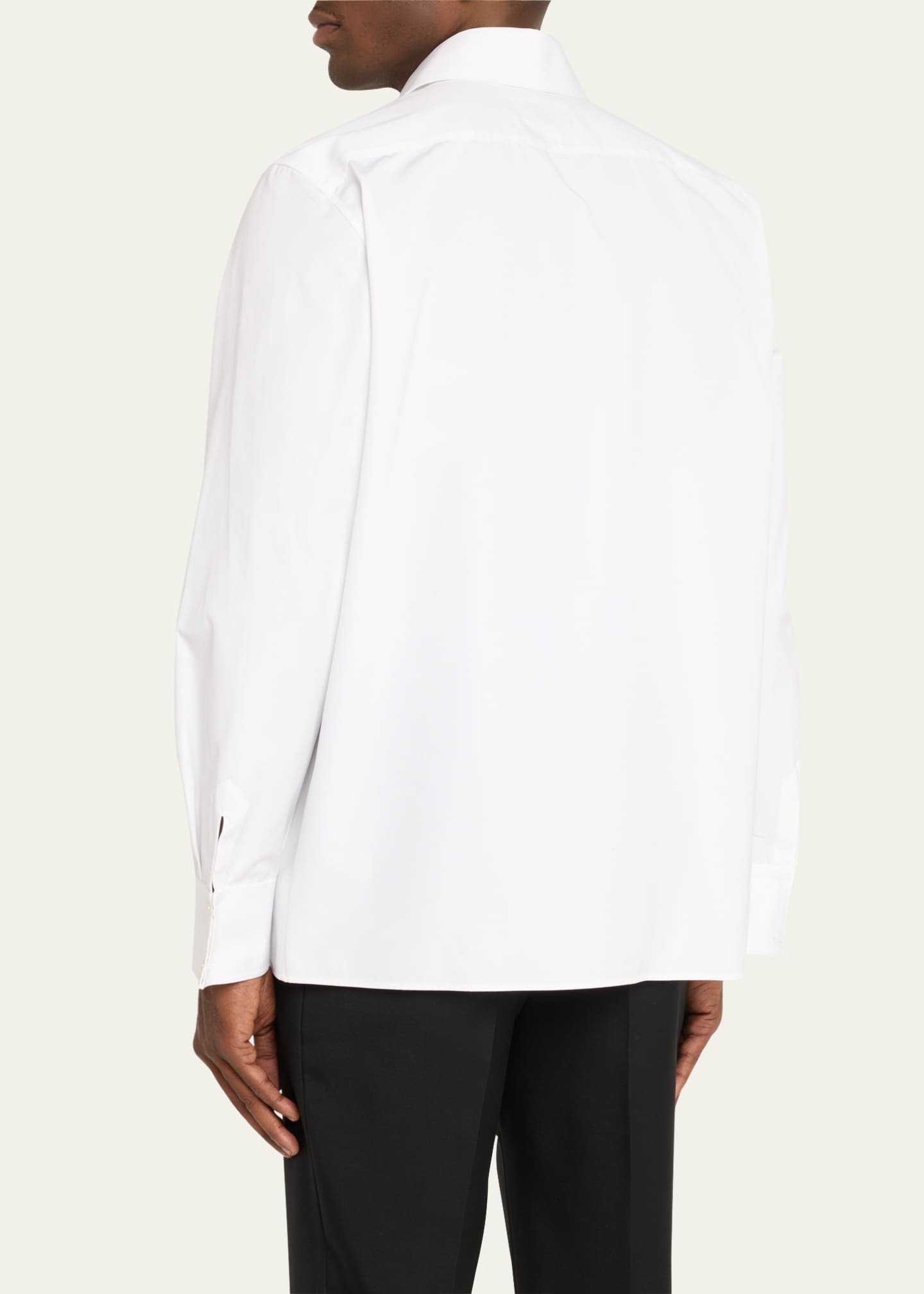 Saint Laurent Men's Poplin Dress Shirt Image 3 of 5
