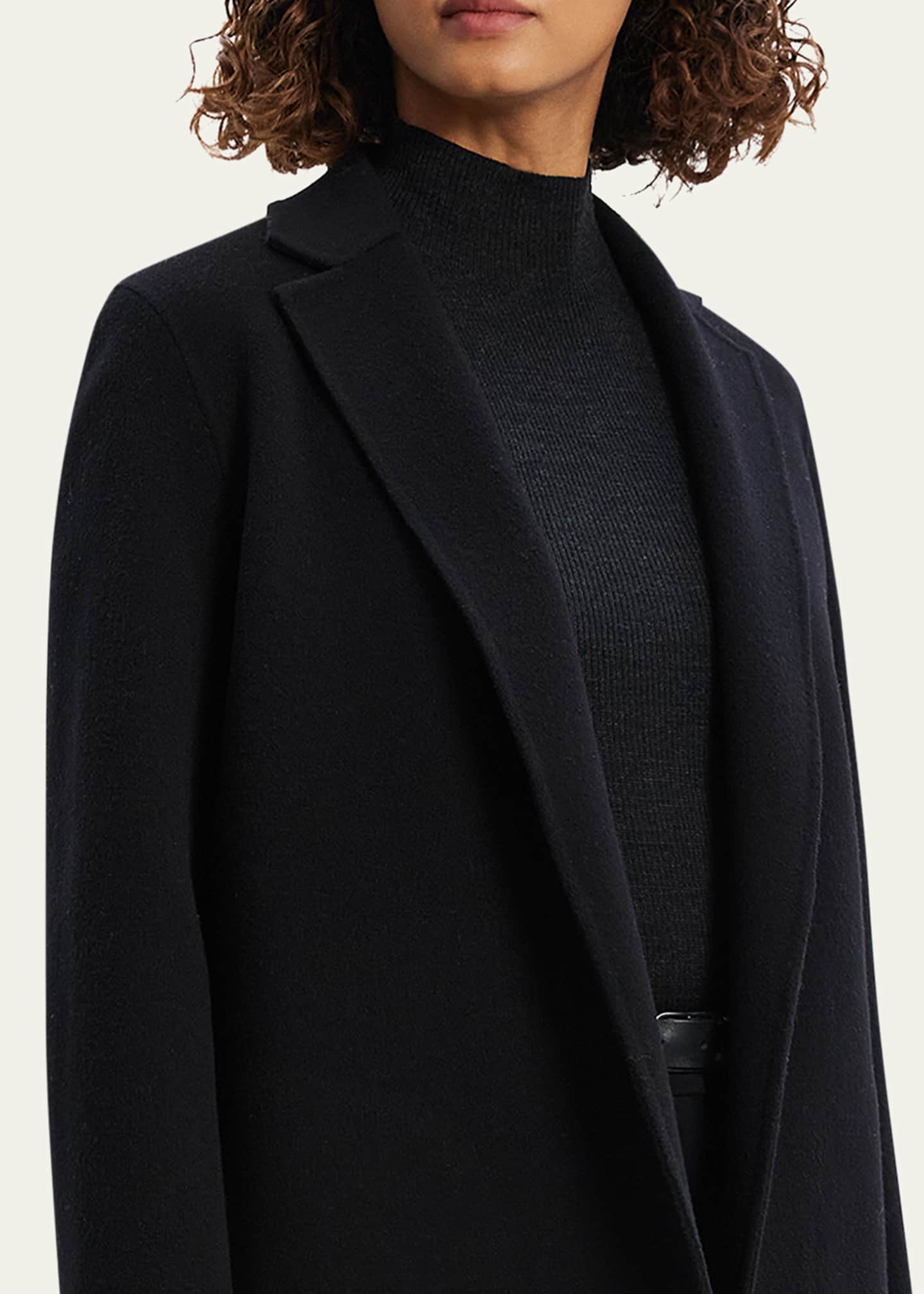 Theory double faced cashmere coat 2025