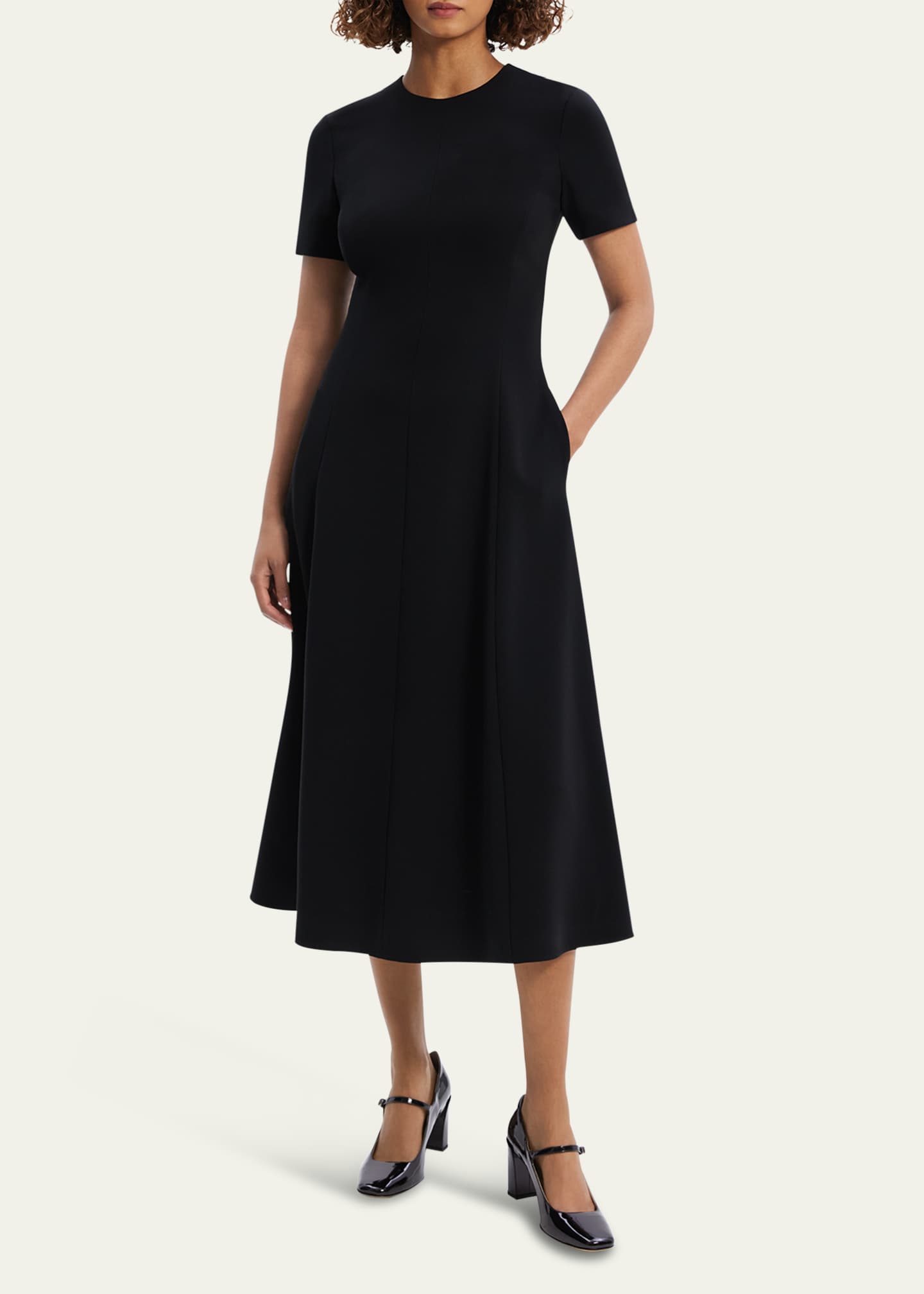 Theory short sleeve dress discount