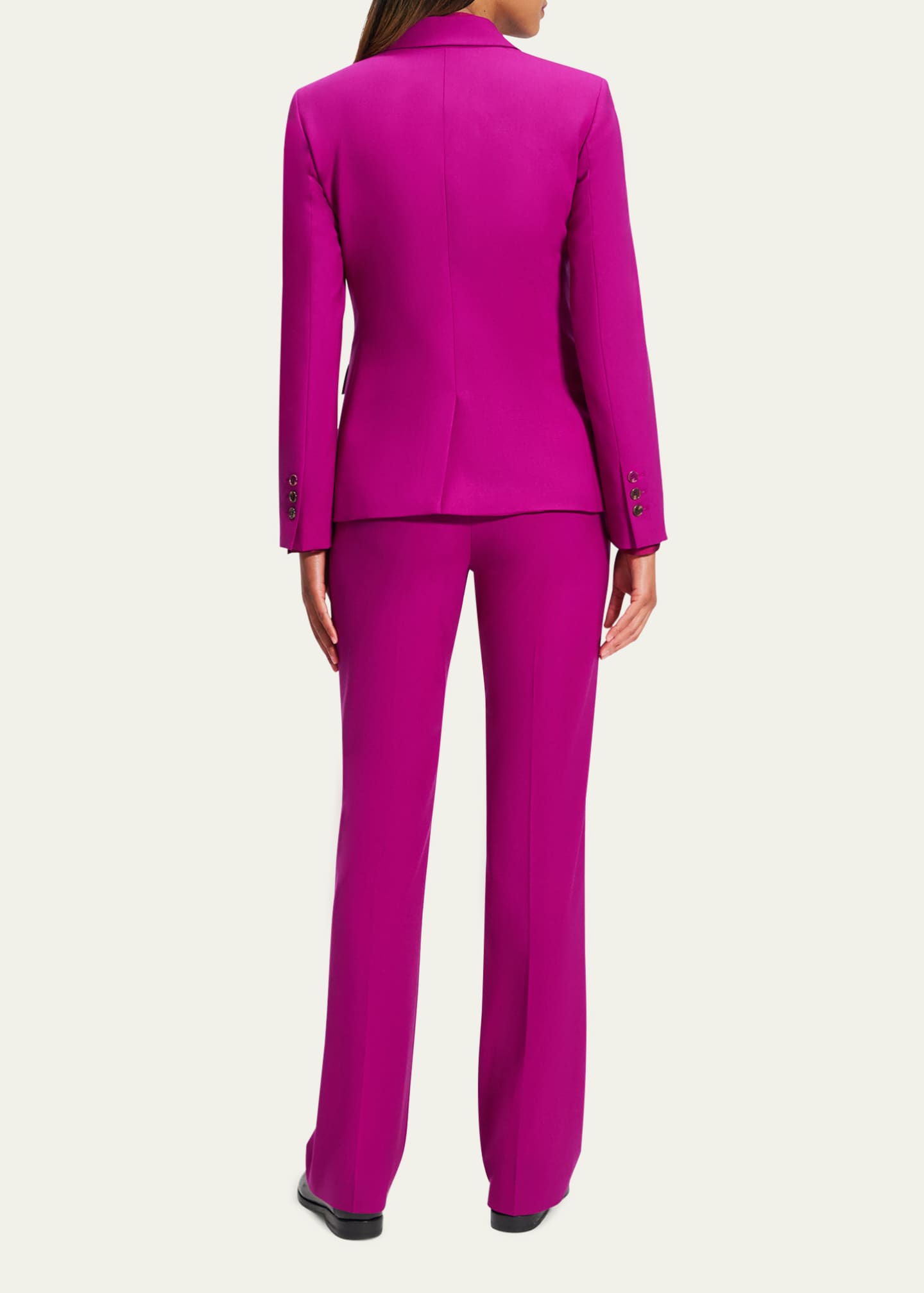 Theory Traceable Wool Slim Single-Breasted Blazer Image 3 of 5