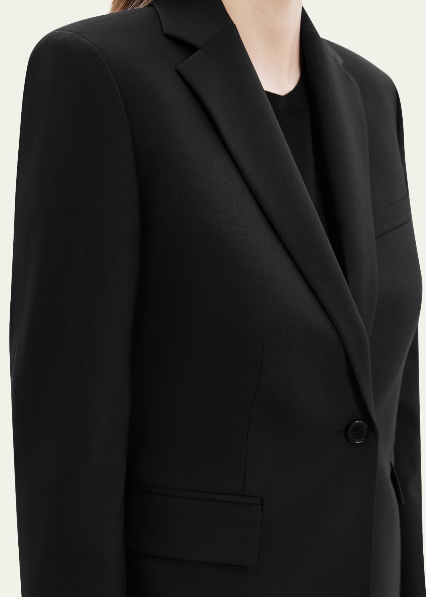 Theory Traceable Wool Slim Blazer Jacket - Bergdorf Goodman