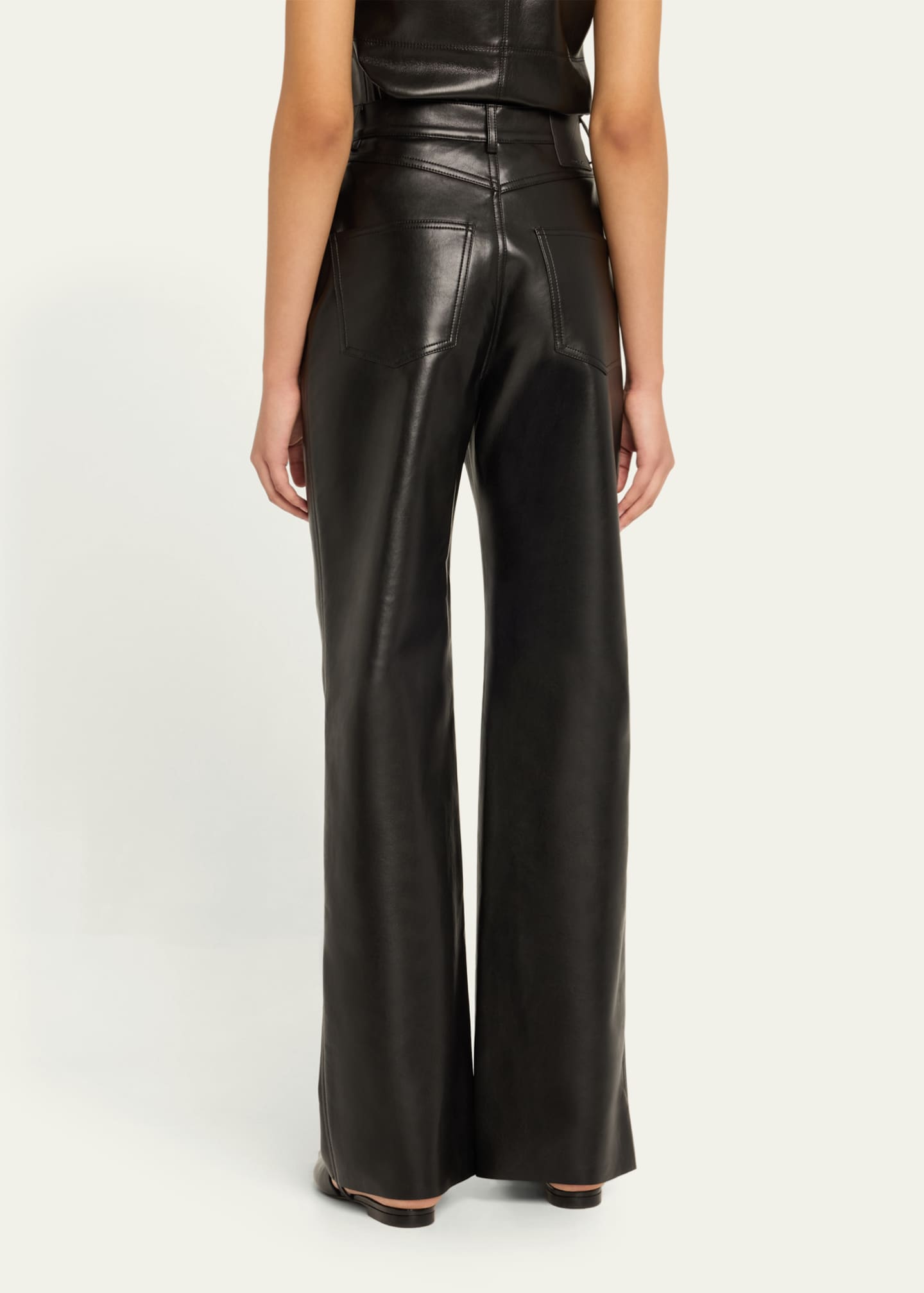 Nanushka Camma Straight-Leg Trousers Image 3 of 5