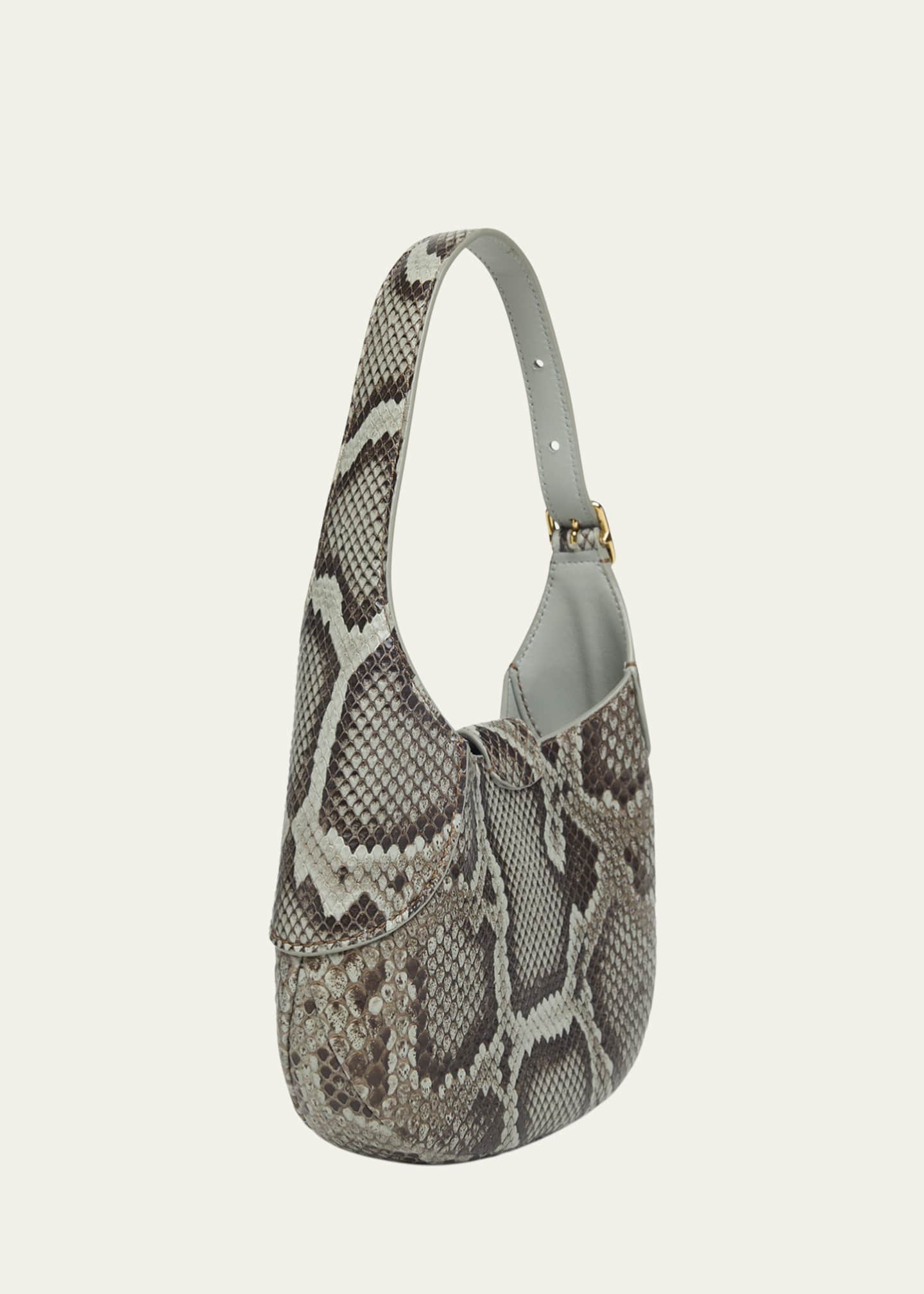 Loro Piana Bobbin Mini Python Shoulder Bag - Bergdorf Goodman