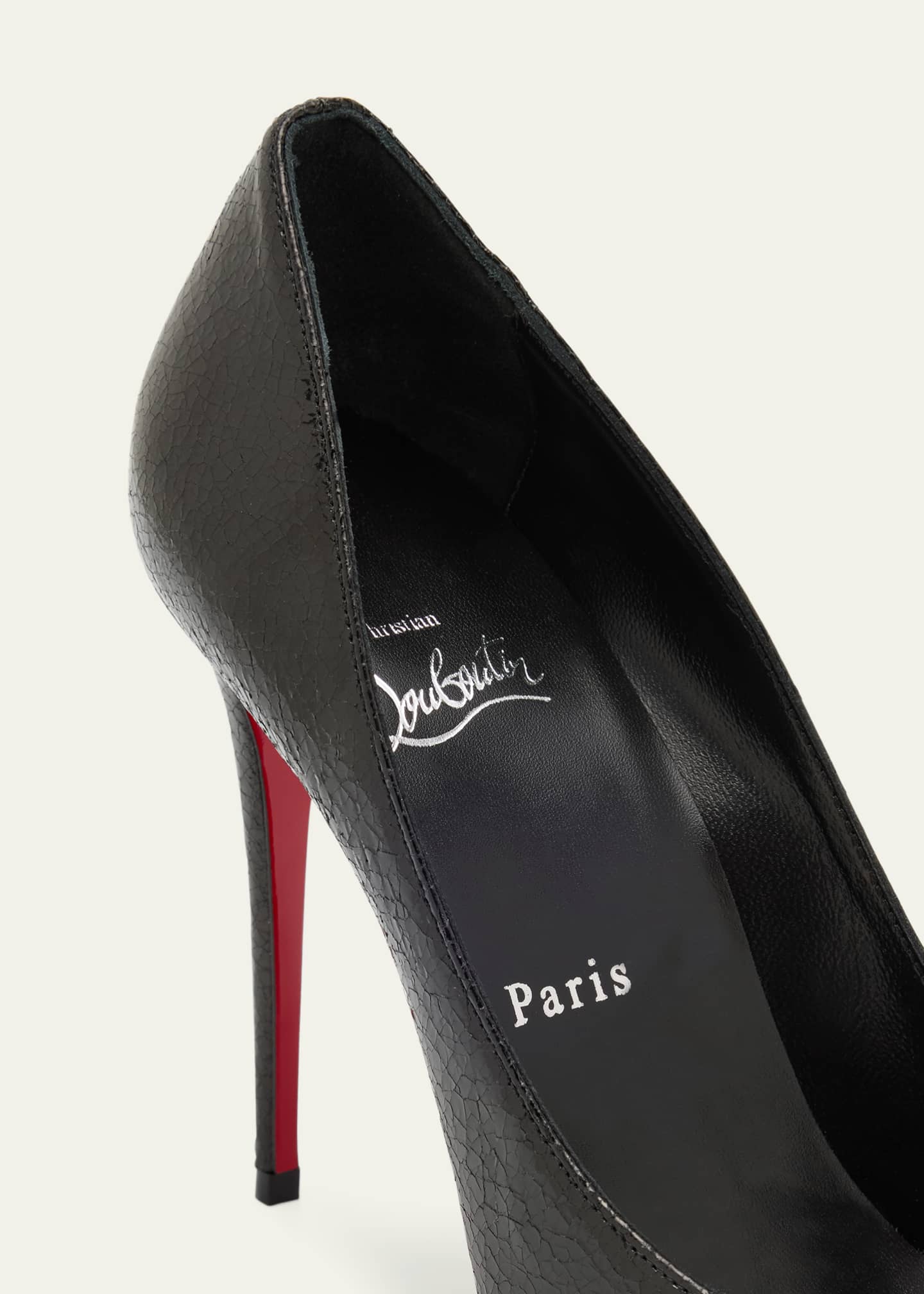 Louboutin classic black pumps cheap