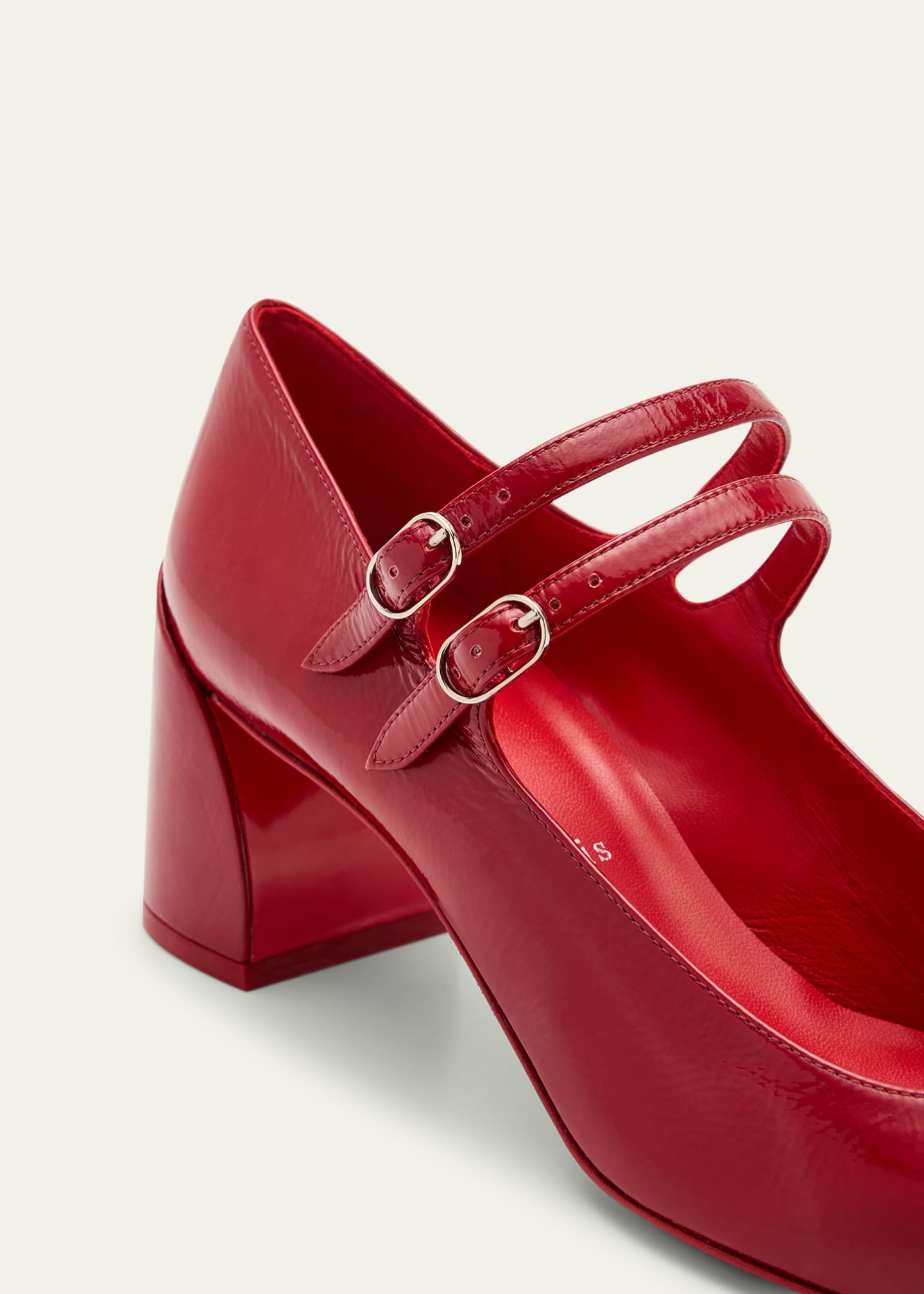 Mary jane red bottom shoes cheap