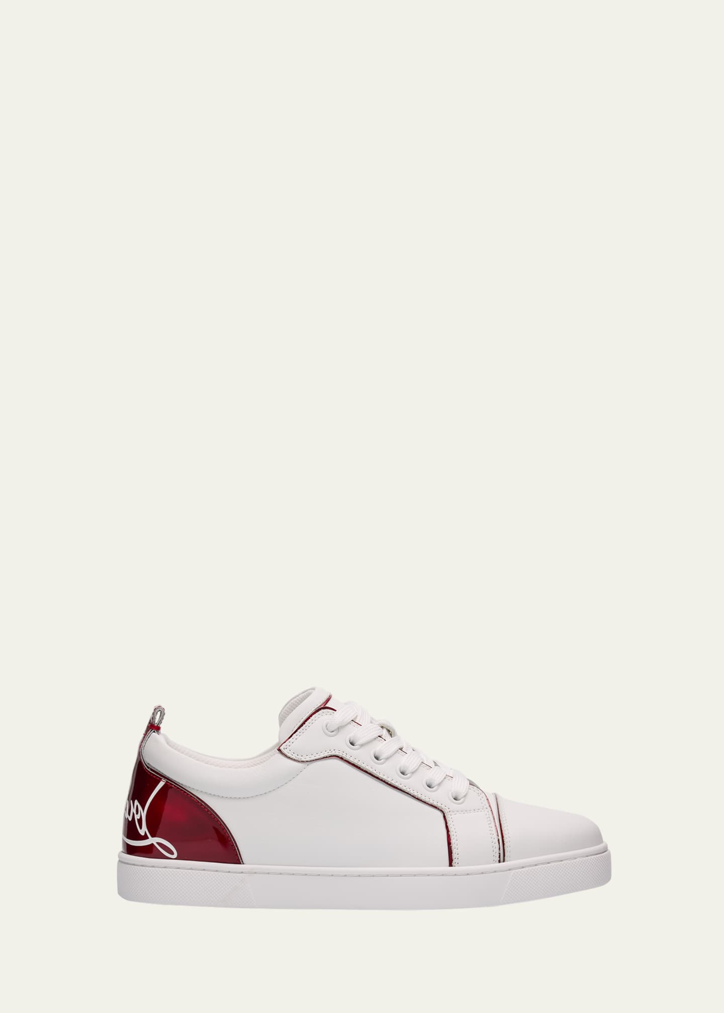 期間限定・お買い得商品: |産地直送 Louboutin Christian Fun Low-Top Leather Junior Louis 靴