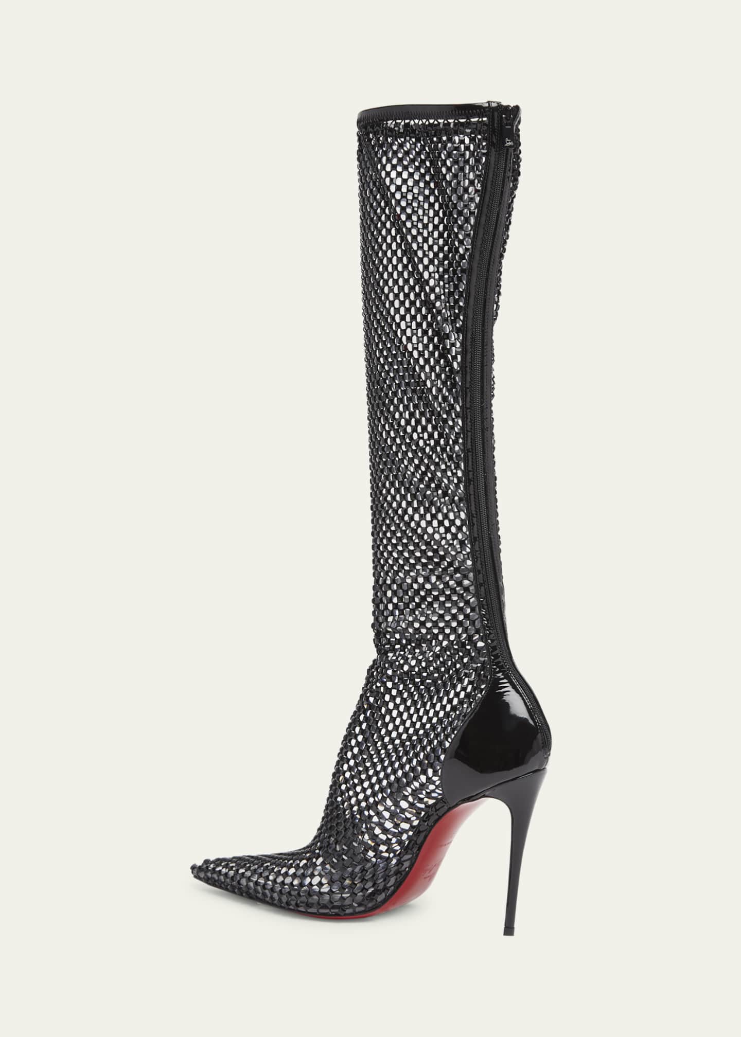 Louboutin stiletto boots clearance