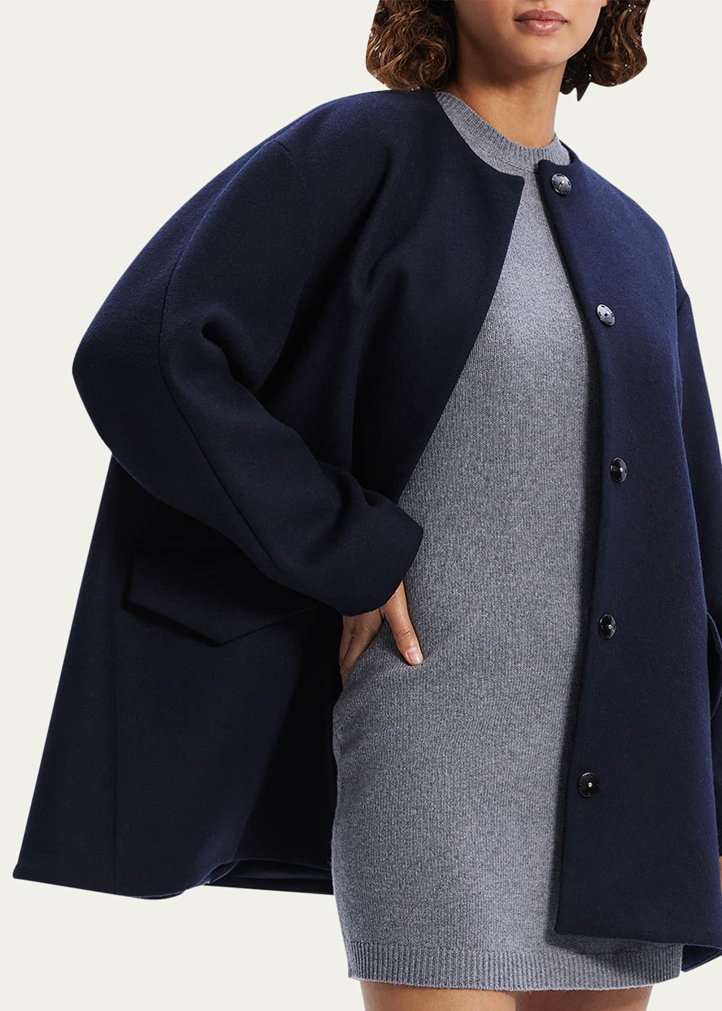 Theory cape coat cheap
