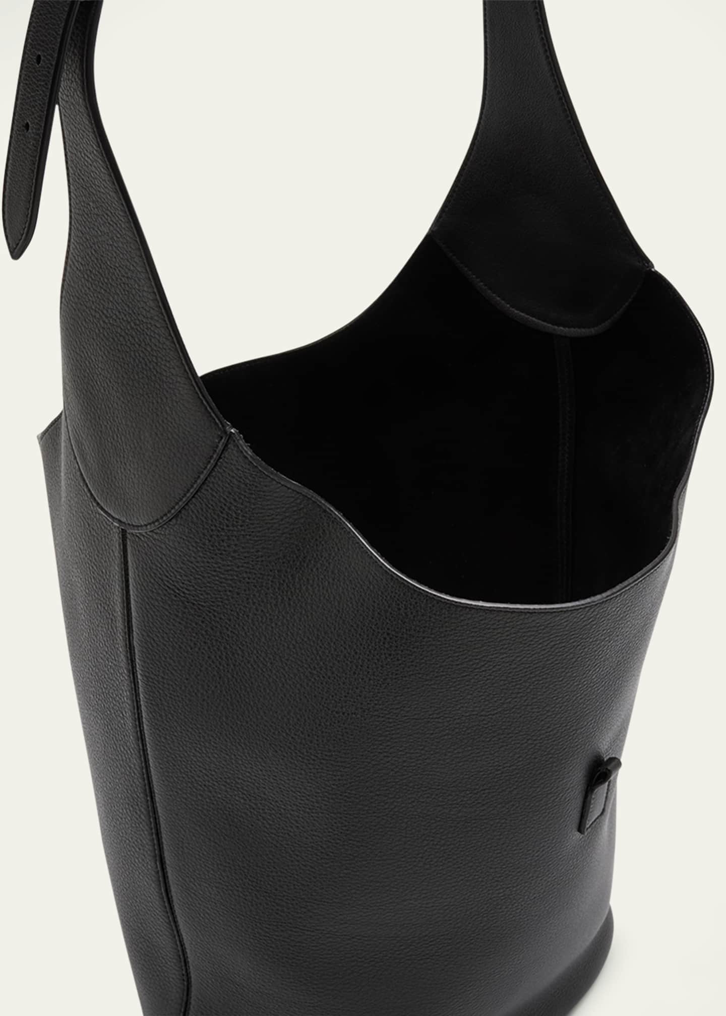 Saint Laurent Le 5 A 7 YSL Hobo Bag in Lamb Leather