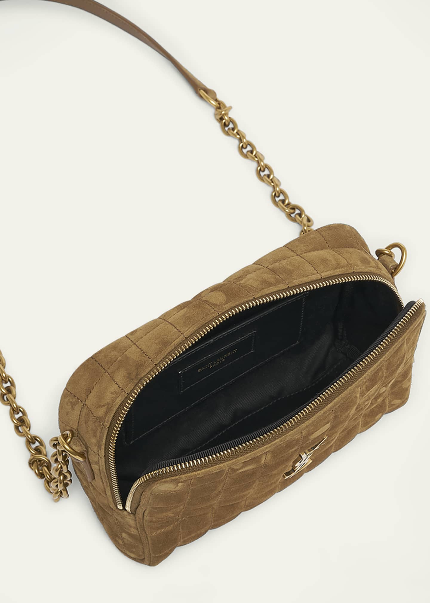 Ysl camera bag suede hotsell