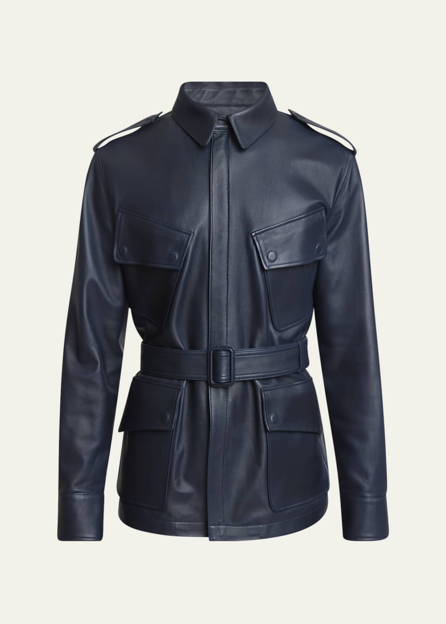 Givenchy Men s Leather Safari Jacket