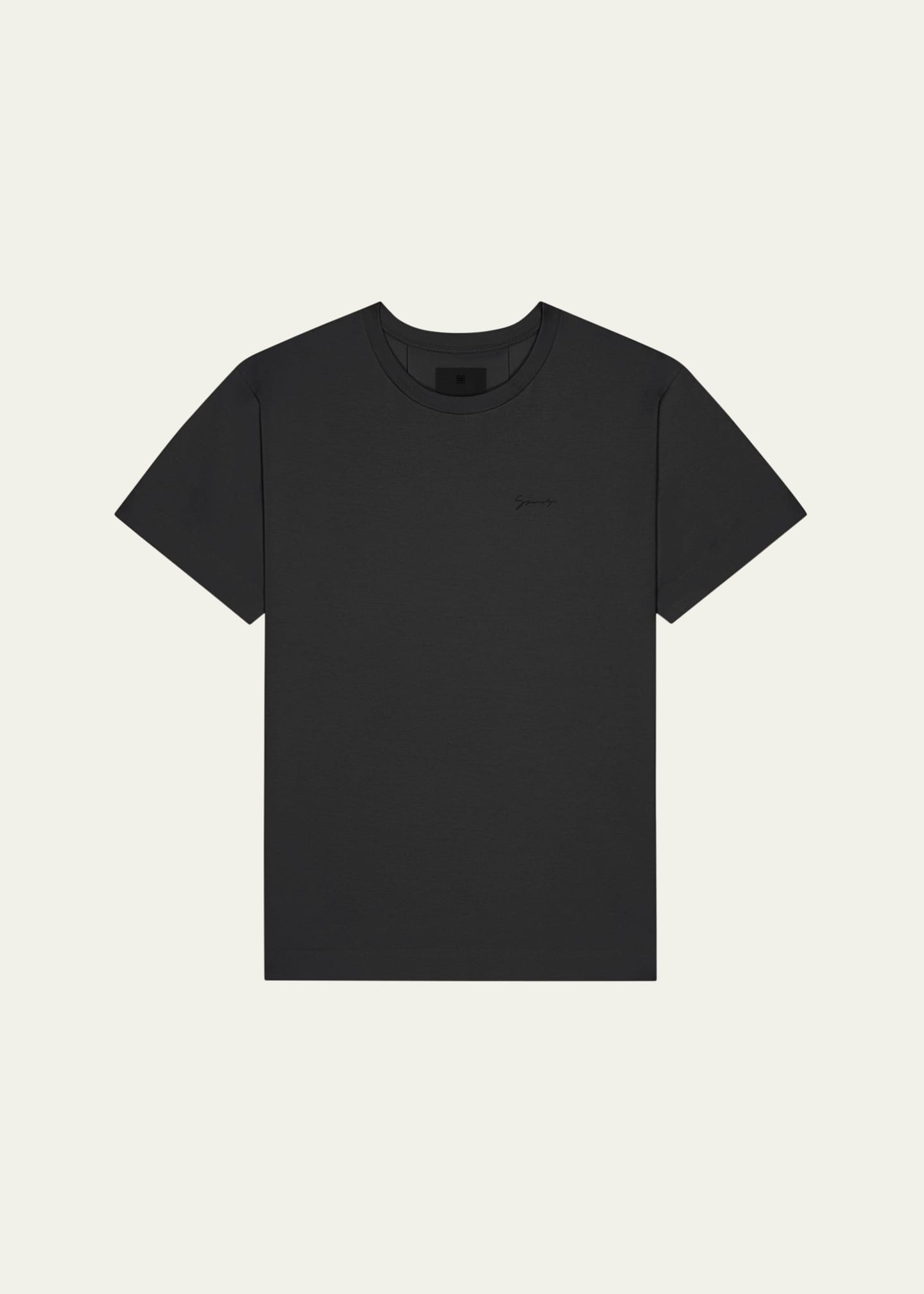 Givenchy Men's Jersey Crest-Print T-Shirt Image 1 of 3