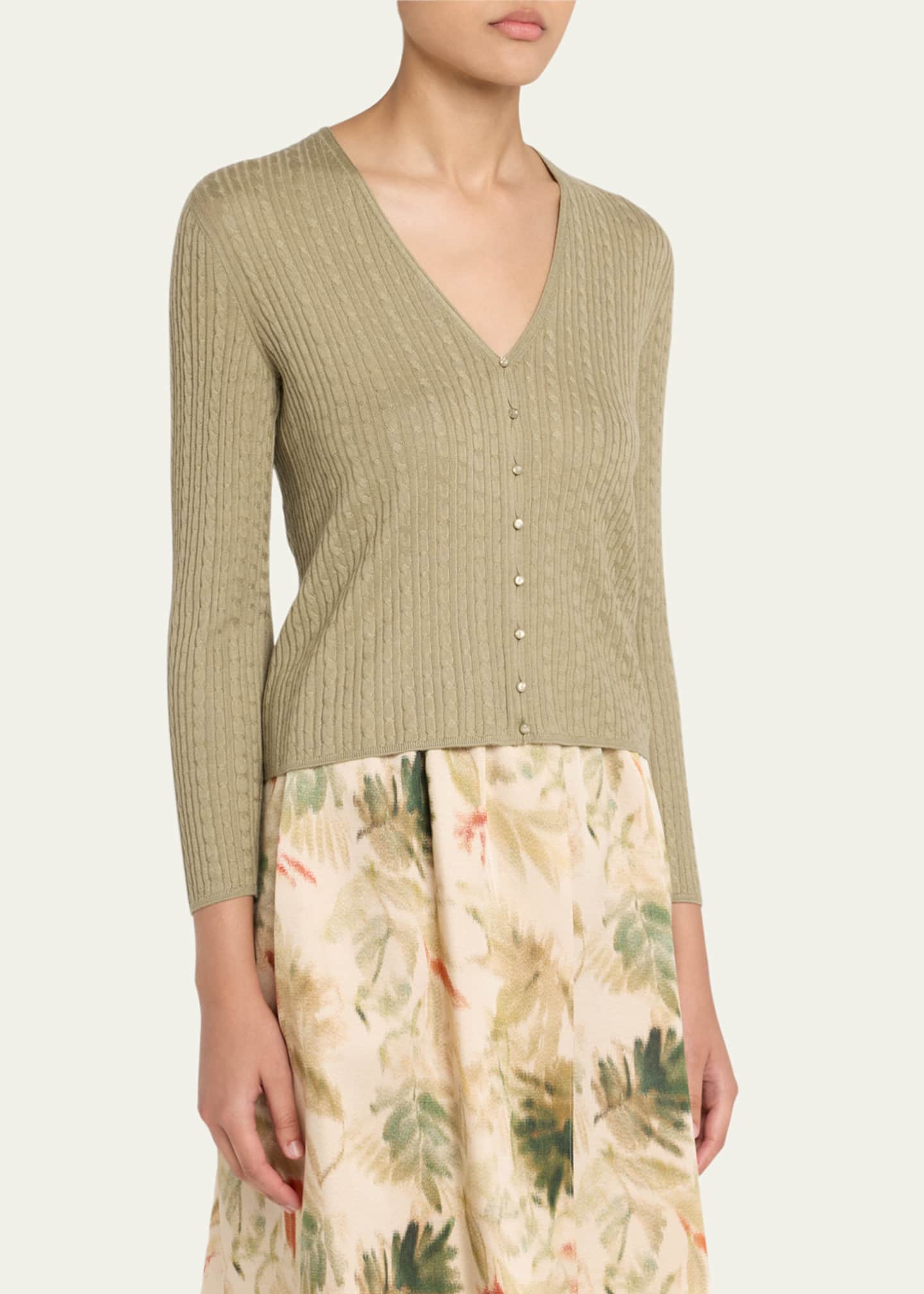 Loro Piana Rimella Cashmere Cardigan Image 4 of 5
