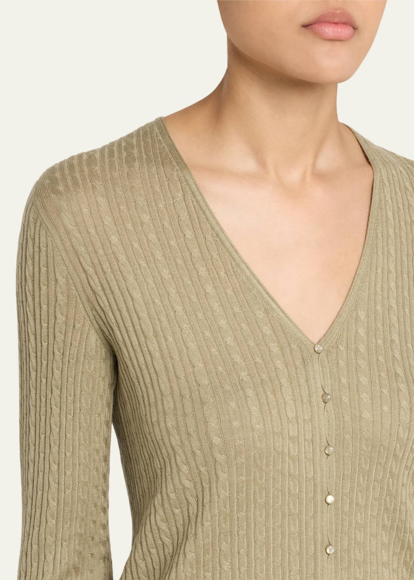 Loro Piana Rimella Cashmere Cardigan Image 5 of 5