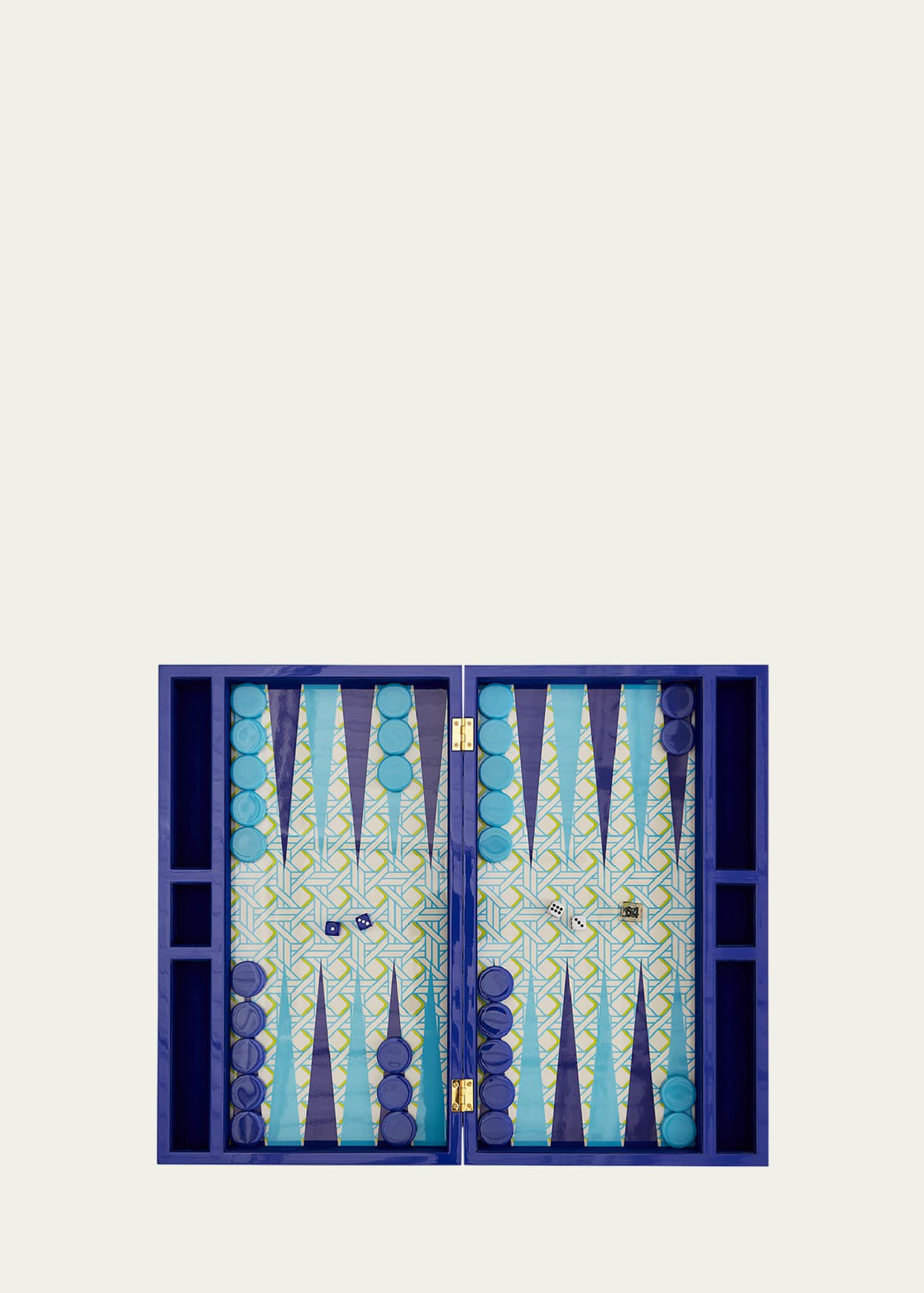 Jonathan Adler Basketweave Backgammon Set Image 2 of 2