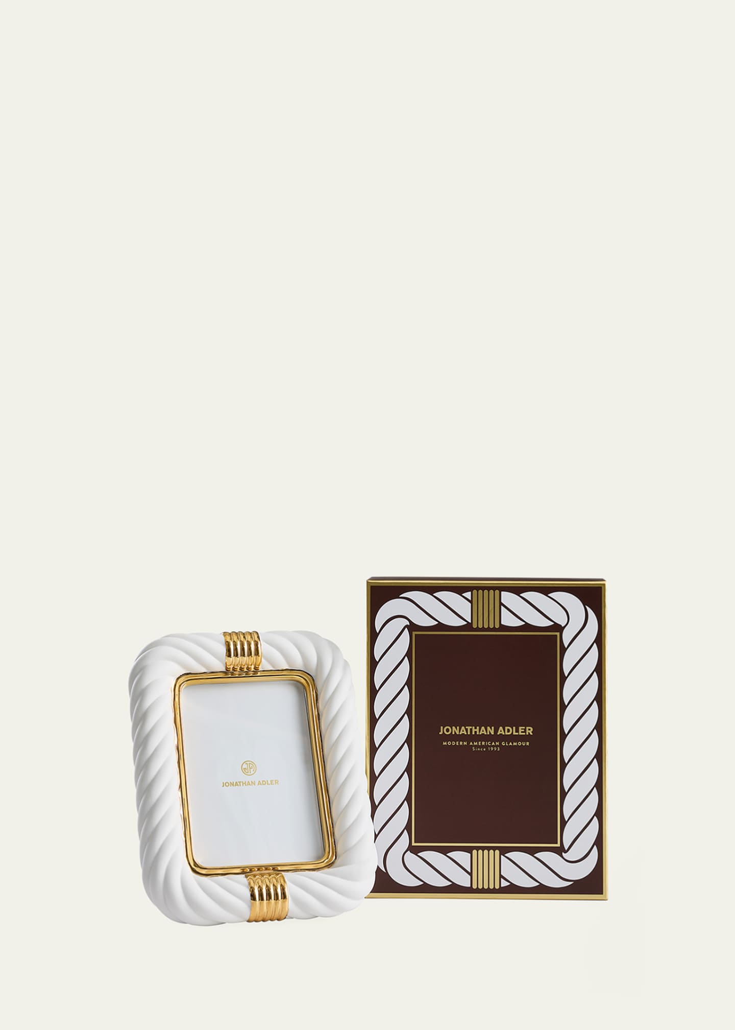 Jonathan Adler Geneva Photo Frame, 5" x 7" Image 2 of 2