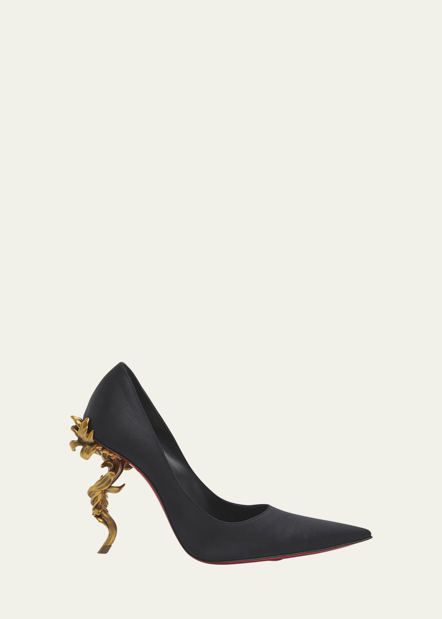 【35％OFF】 Lin Crepe Silk Belle Louboutin Christian Galva Pumps Heel サンダル