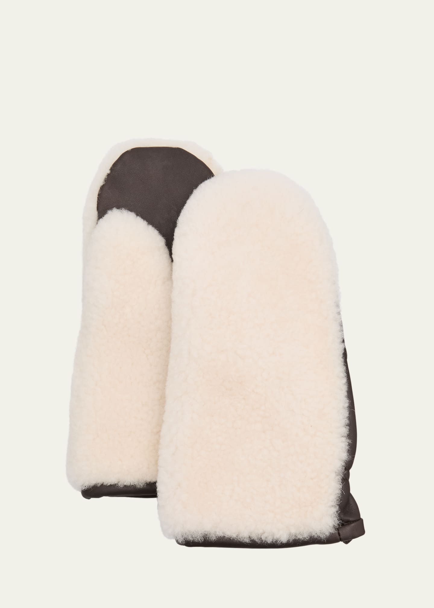 Yves Salomon Sheep Shearling Mittens