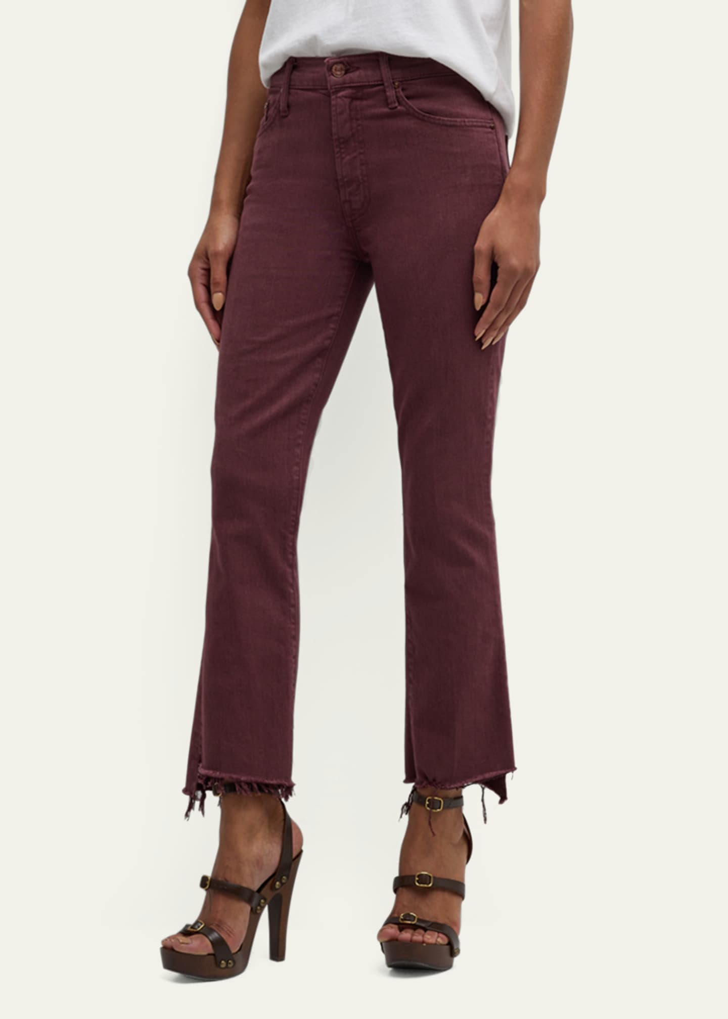 【限定品】 Step Crop Insider The MOTHER Fray Goodman Bergdorf - Jeans パンツ