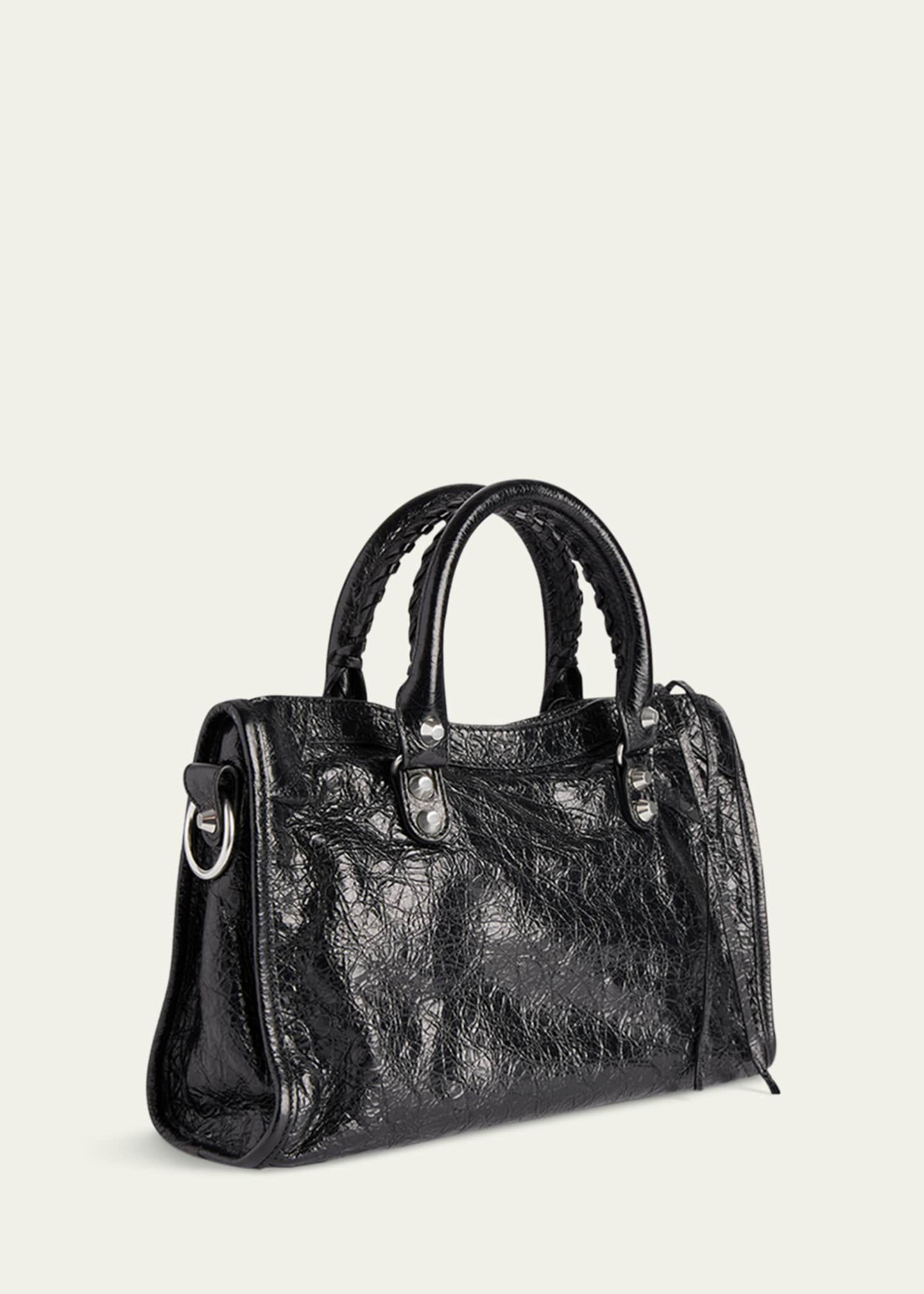 Balenciaga Le City Small Leather Shoulder Bag Bergdorf Goodman
