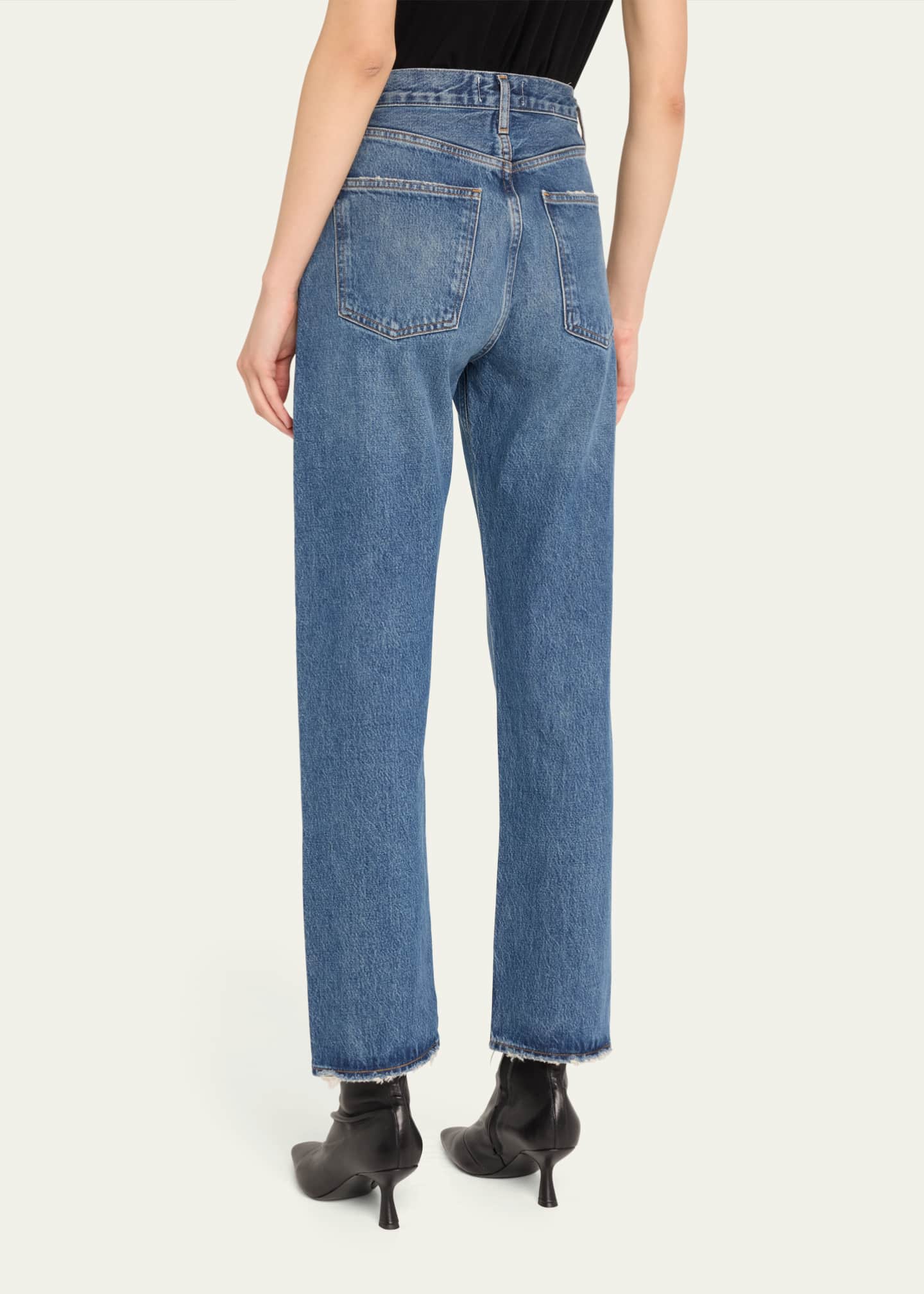 AGOLDE 90's Pinch Waist High-Rise Straight Jeans Image 3 of 5