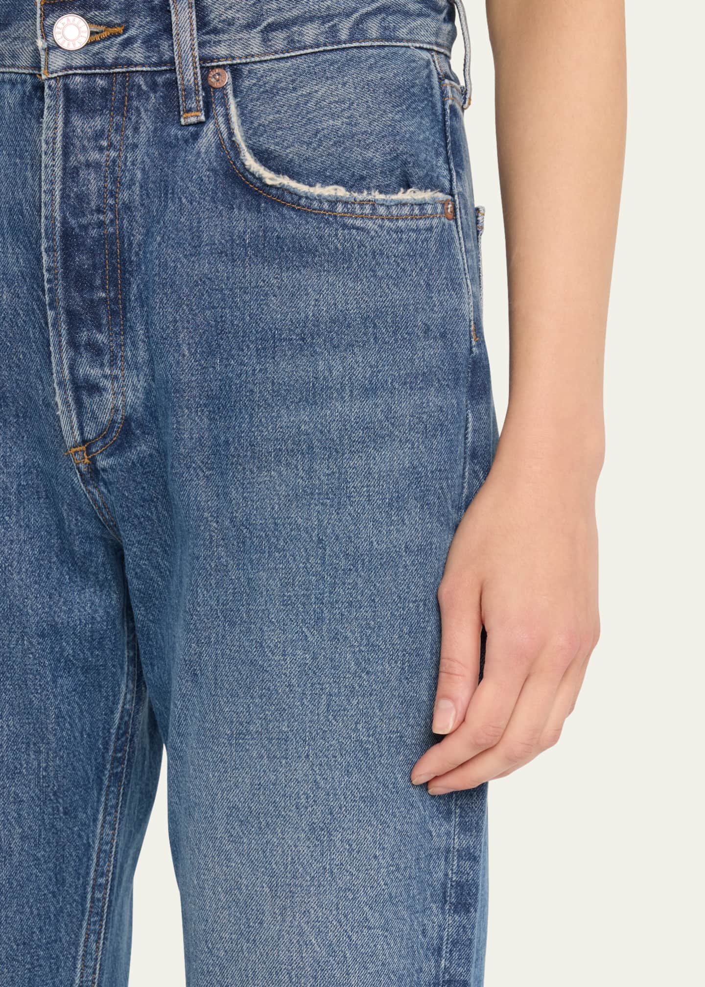 AGOLDE 90's Pinch Waist High-Rise Straight Jeans Image 5 of 5