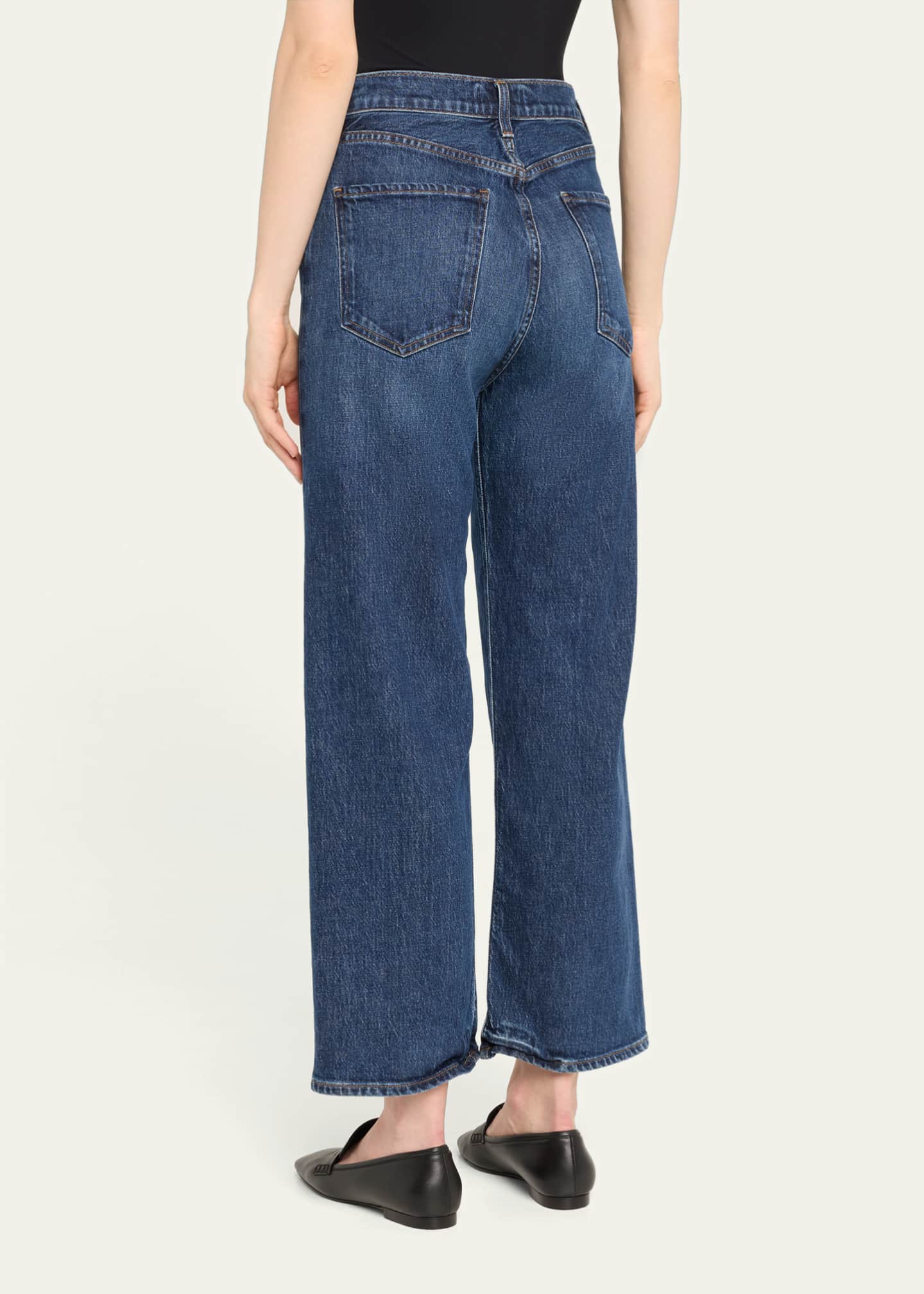 AGOLDE Ren Wide Cropped Jeans Image 3 of 5