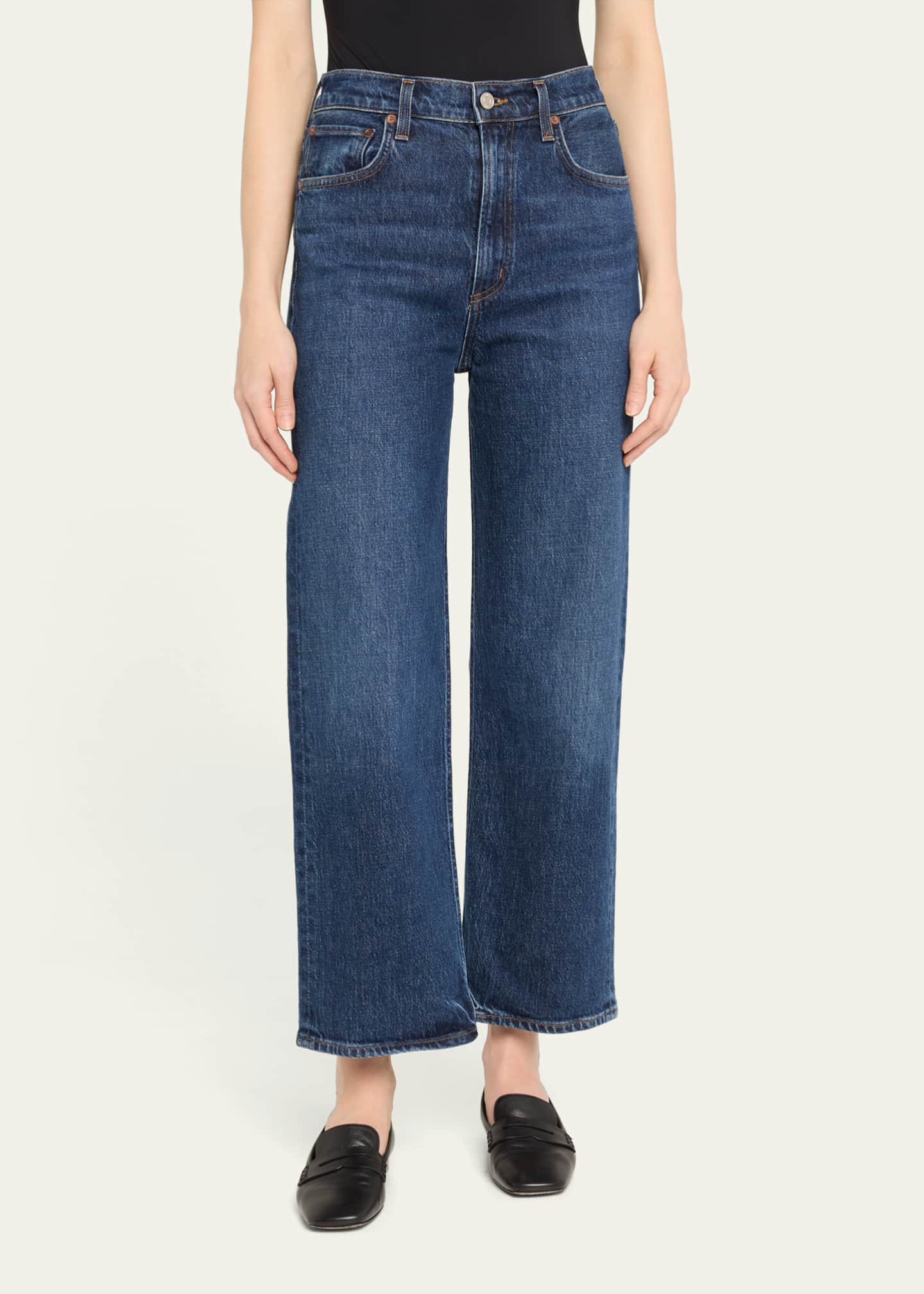 AGOLDE Ren Wide Cropped Jeans Image 4 of 5