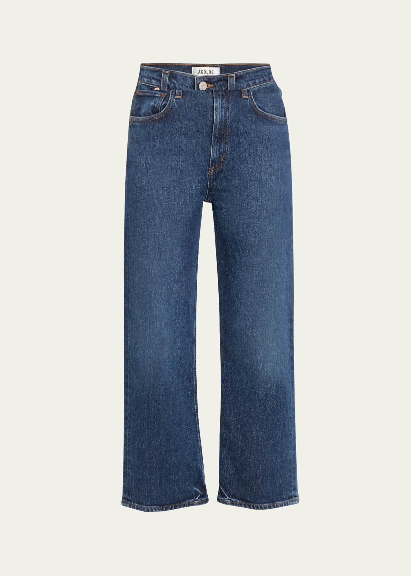AGOLDE Ren Wide Cropped Jeans Image 1 of 5