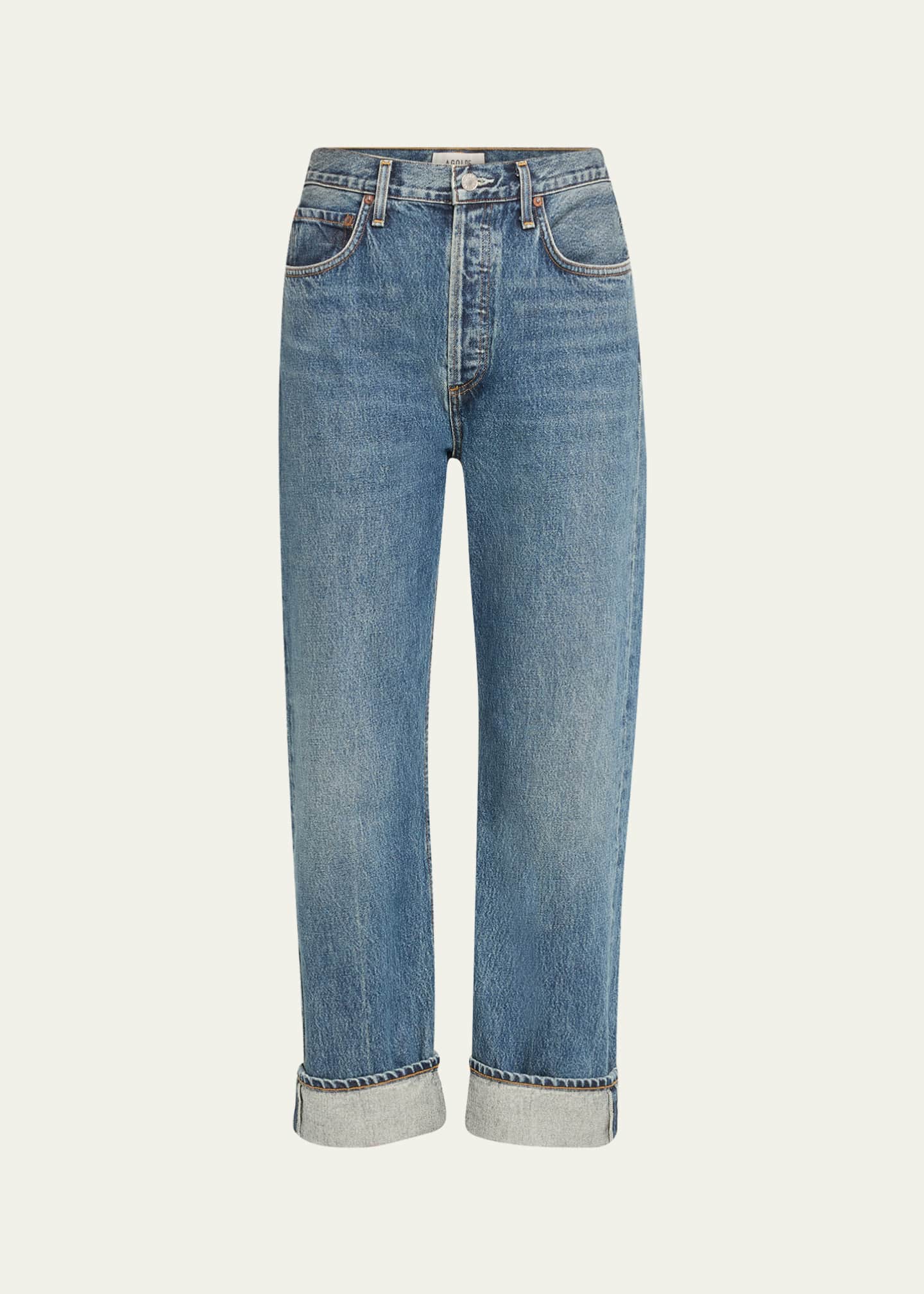 AGOLDE Fran Cuffed Jeans Image 1 of 5