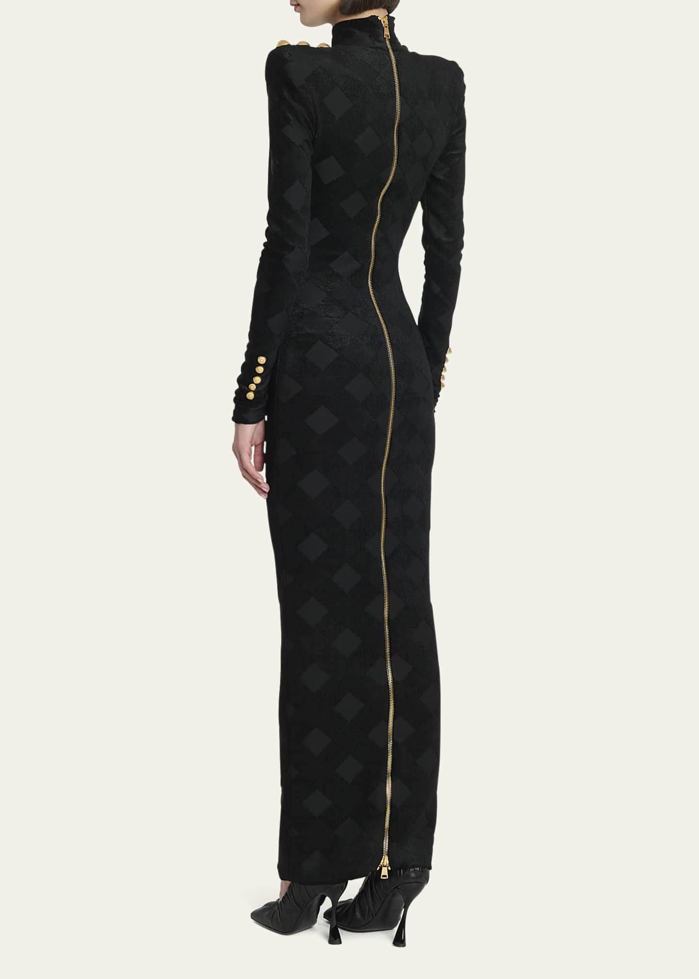 Balmain diamond dress outlet