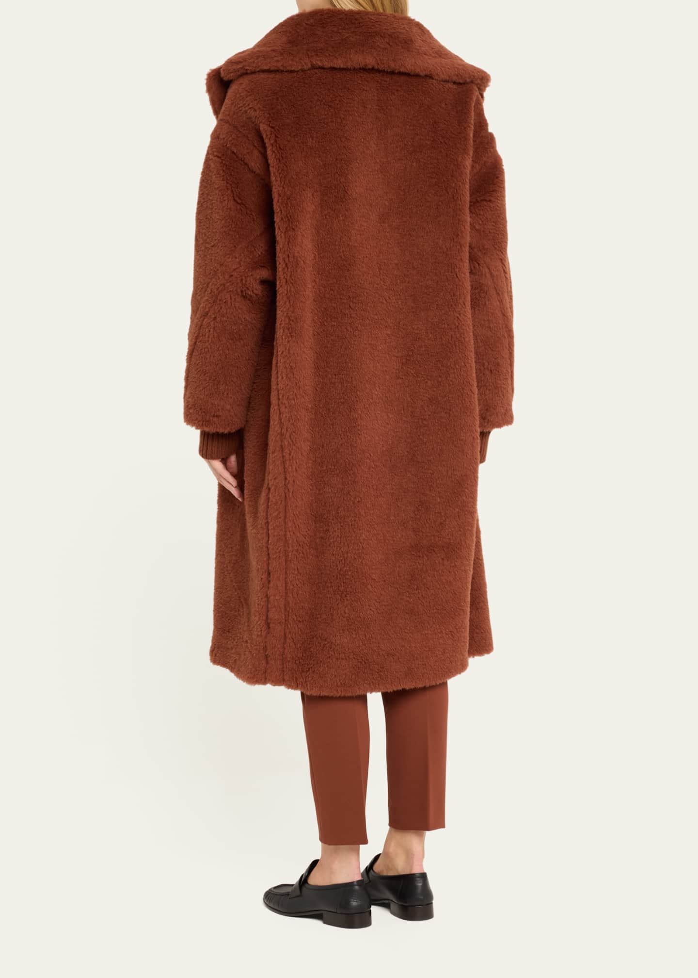Rust teddy bear coat on sale